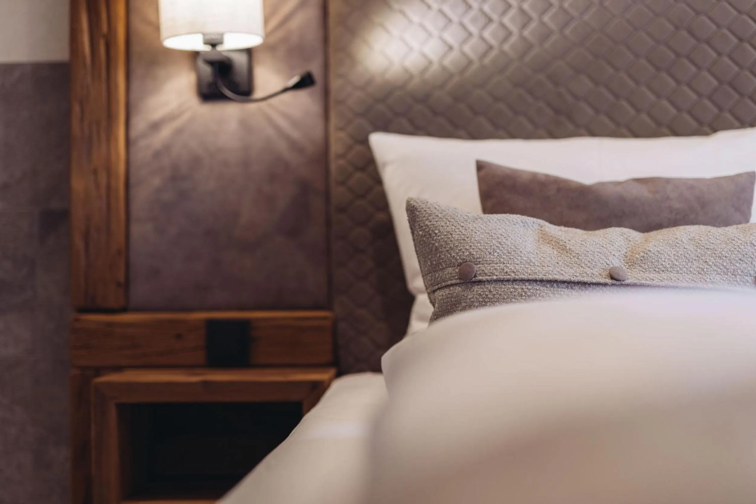 Photo of the whole room, Bed in Genusshotel Vermala Montafon