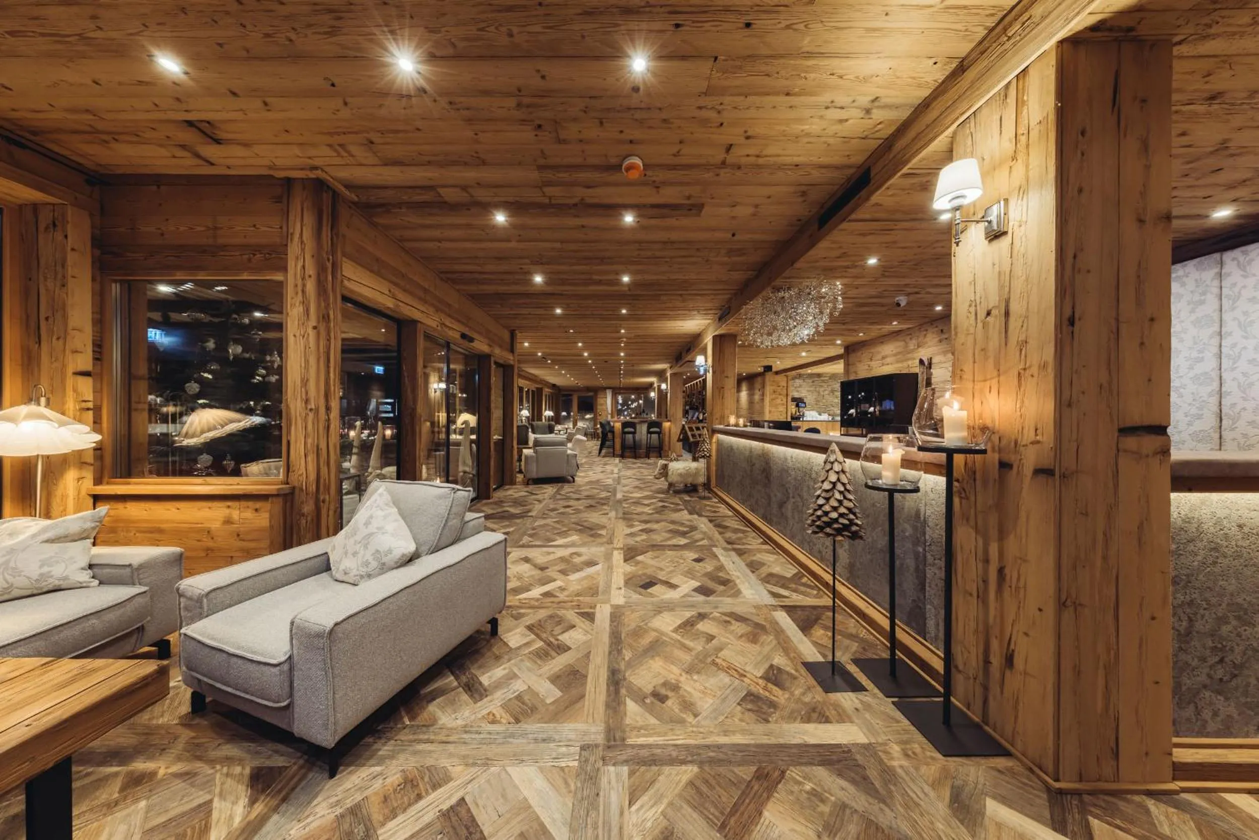 Lobby or reception in Genusshotel Vermala Montafon