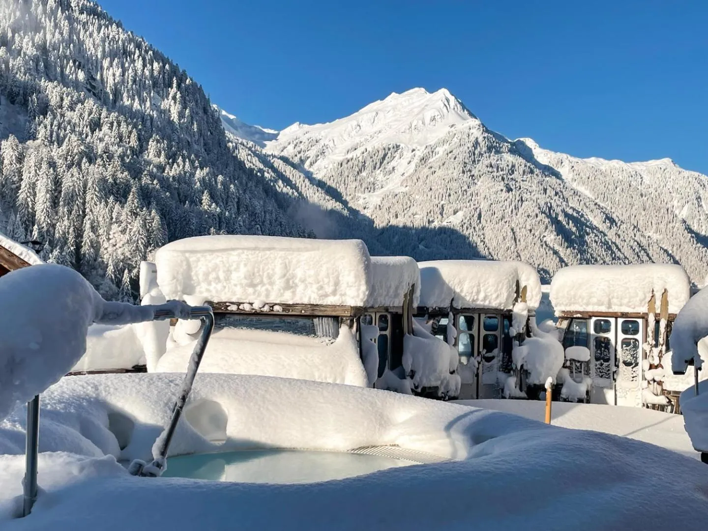 Property building in Genusshotel Vermala Montafon