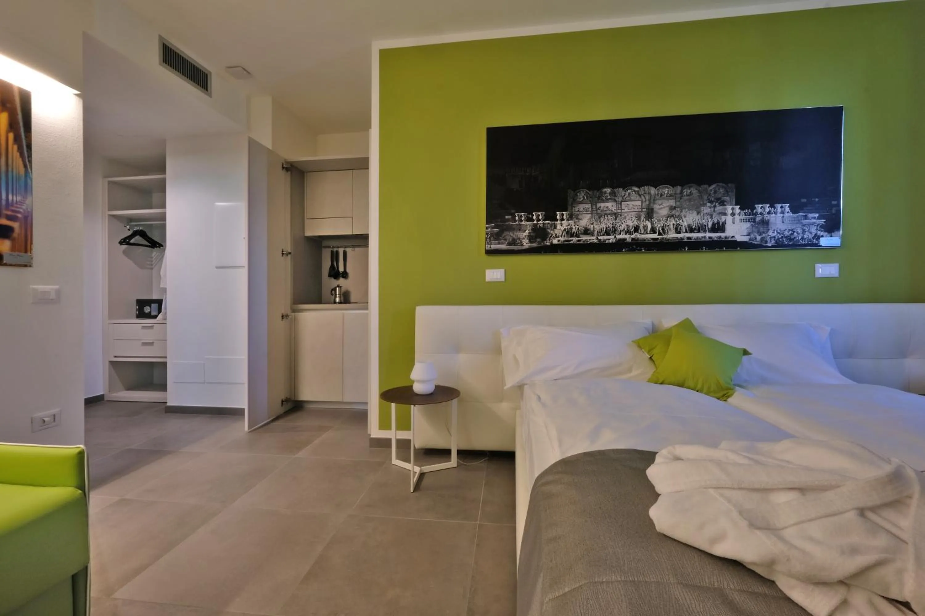 Bed in Relais Villa Clodia