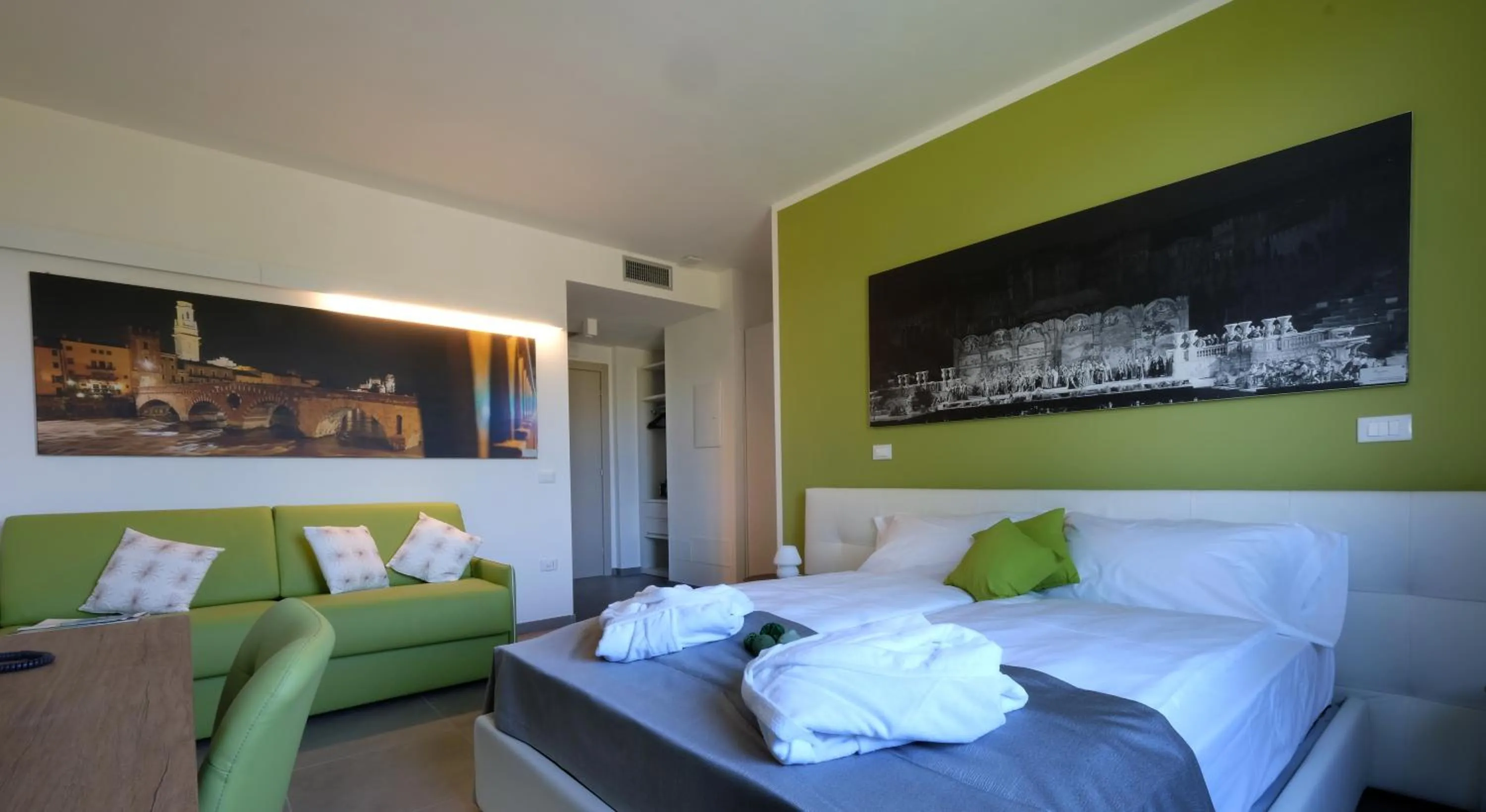 Bed in Relais Villa Clodia