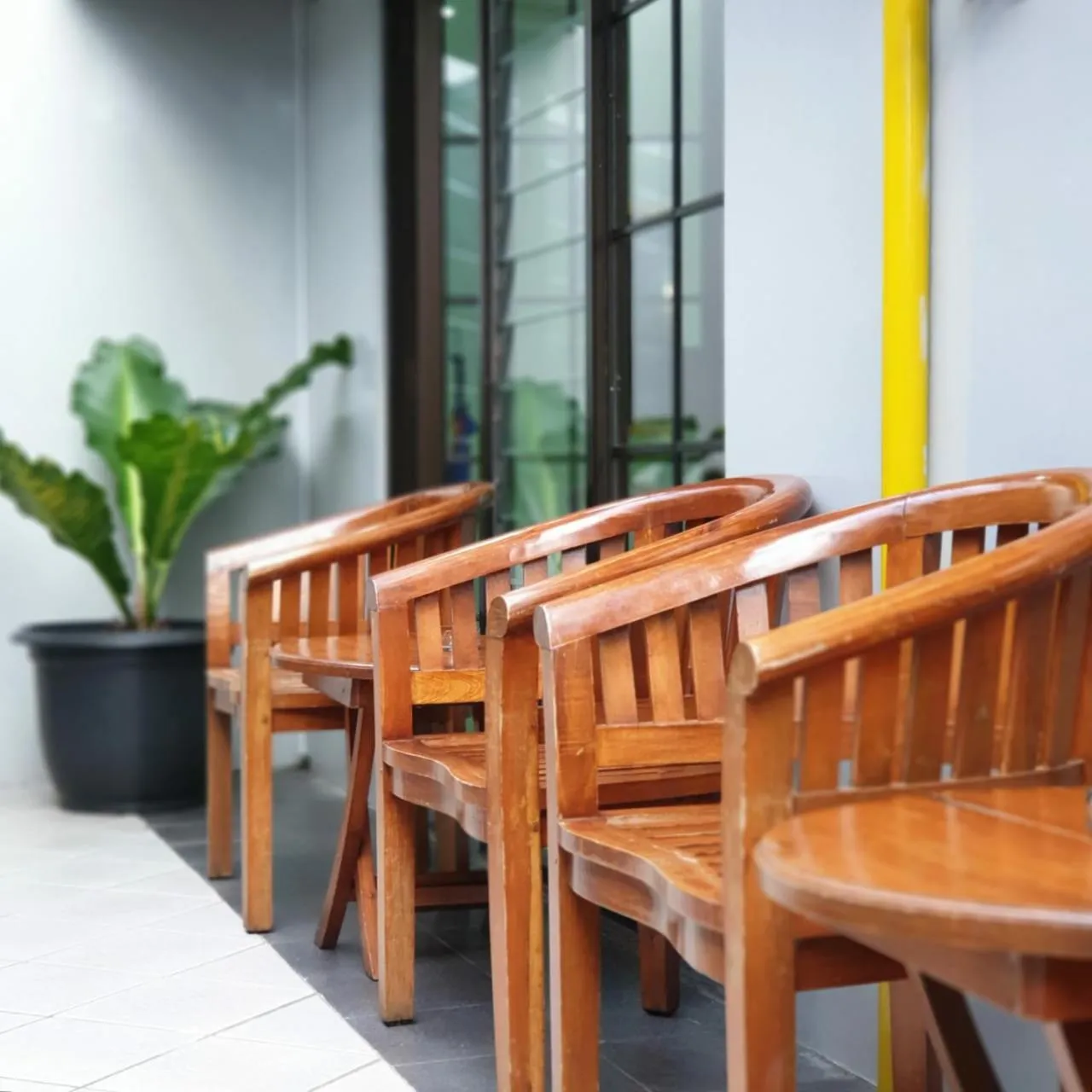 Balcony/Terrace in Hotel Griya Wijaya