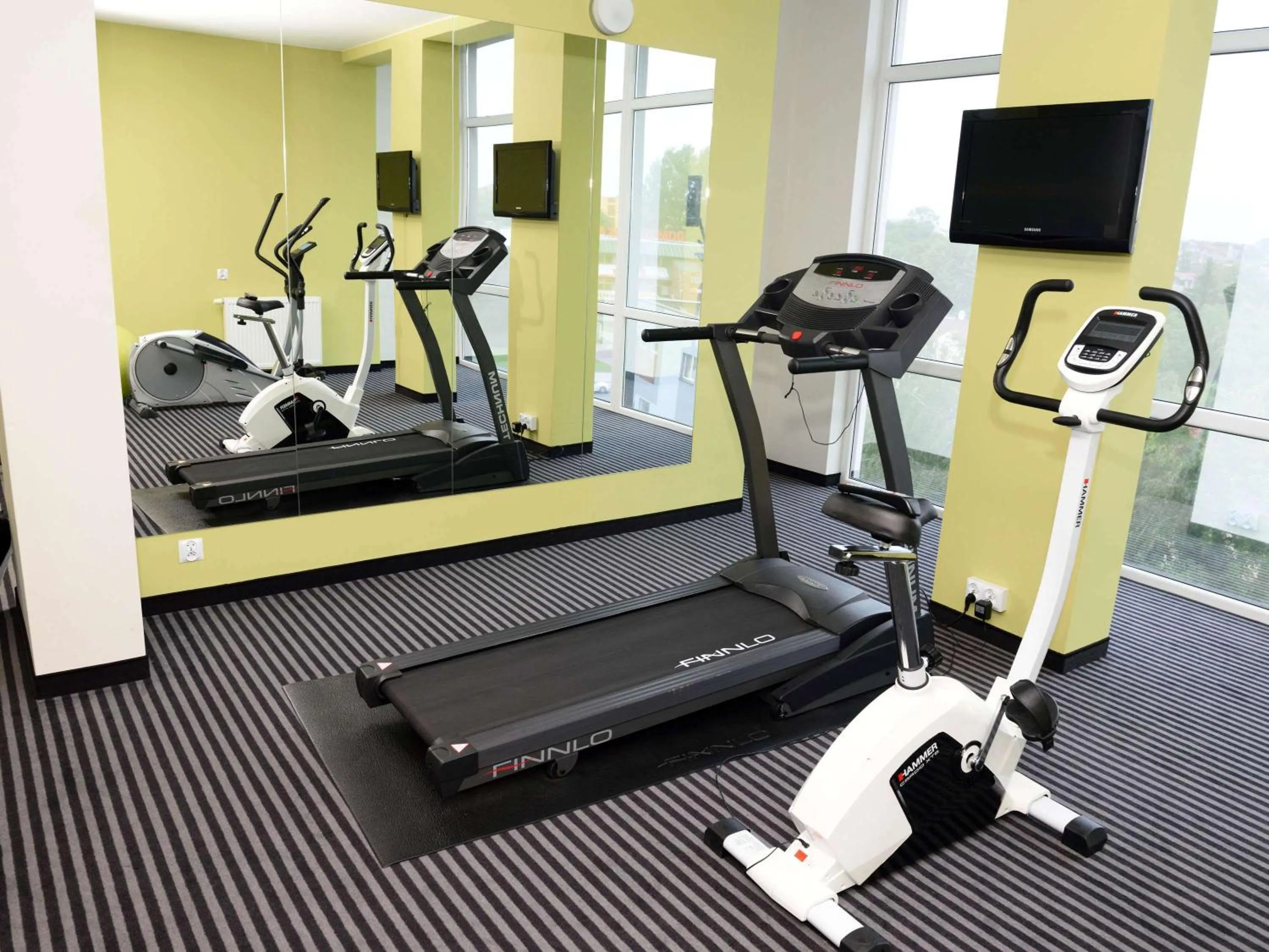 Fitness centre/facilities in Vestil Hotel