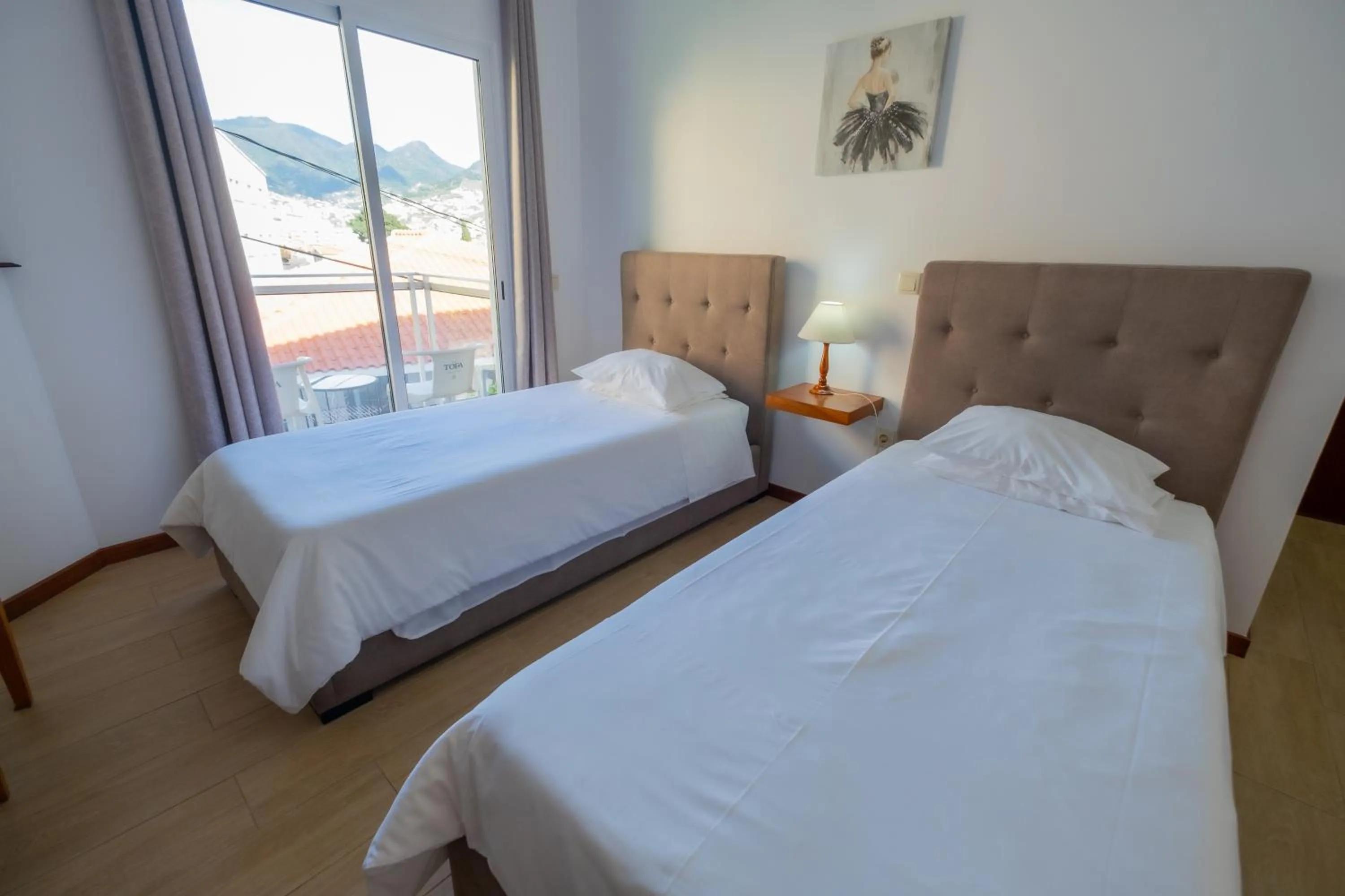 View (from property/room), Bed in Residencial Familia