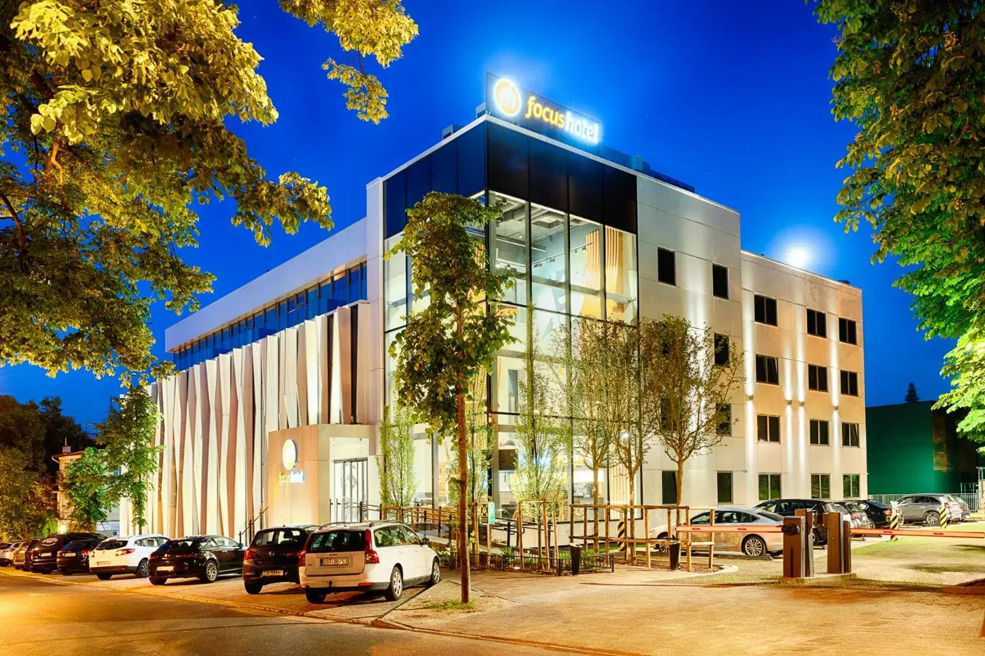 Property building in Focus Hotel Premium Sopot Property building in Focus Hotel Premium Sopot