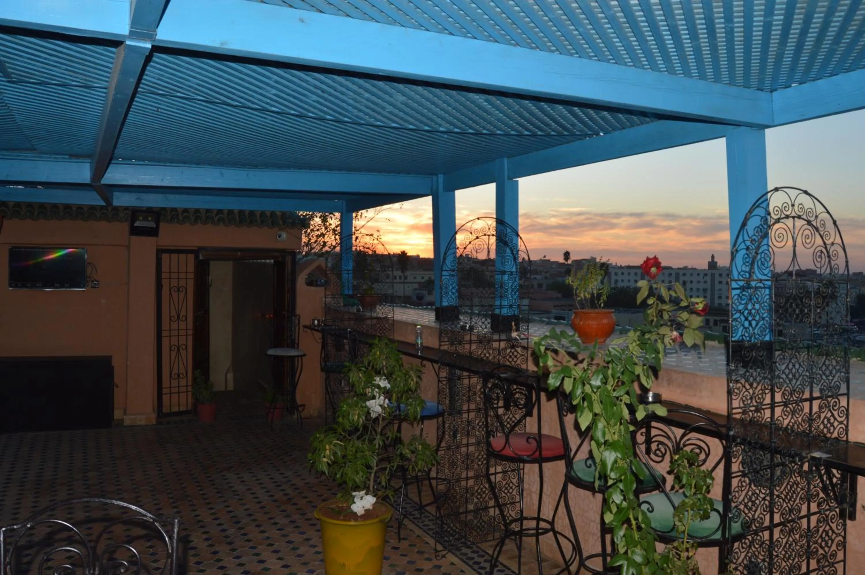 Patio in Riad Golf Stinia 1