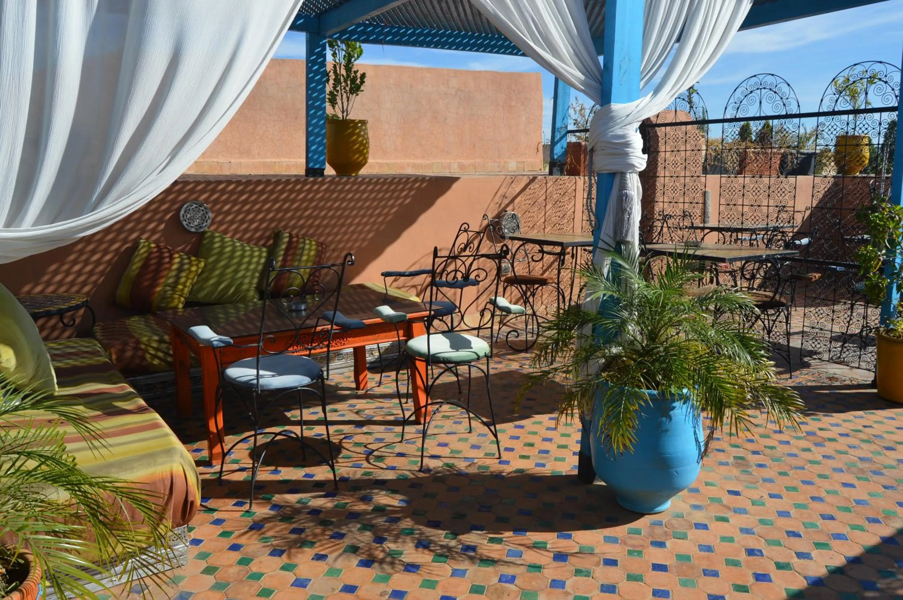 Patio in Riad Golf Stinia 1