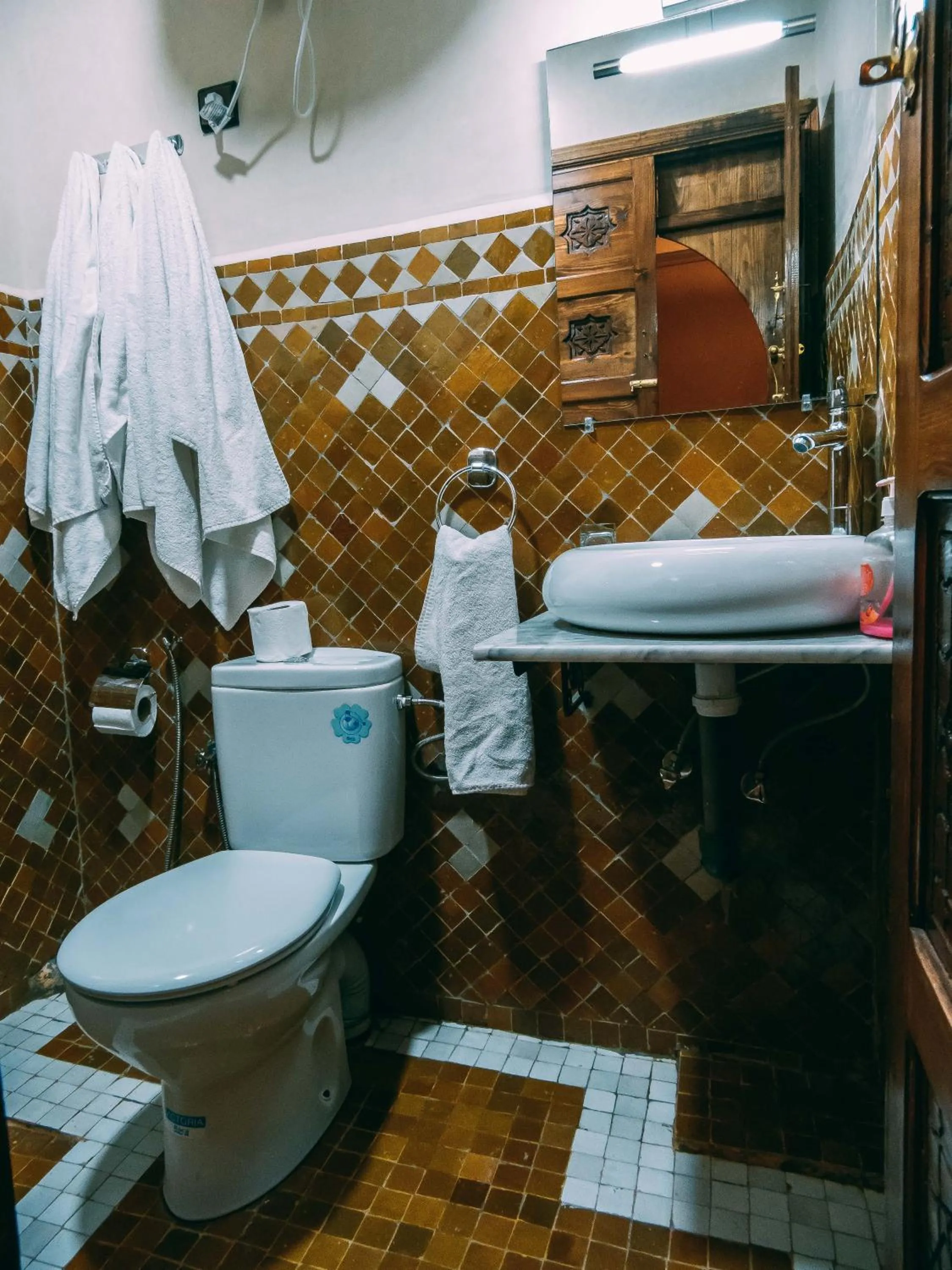 Bathroom in Riad Golf Stinia 1