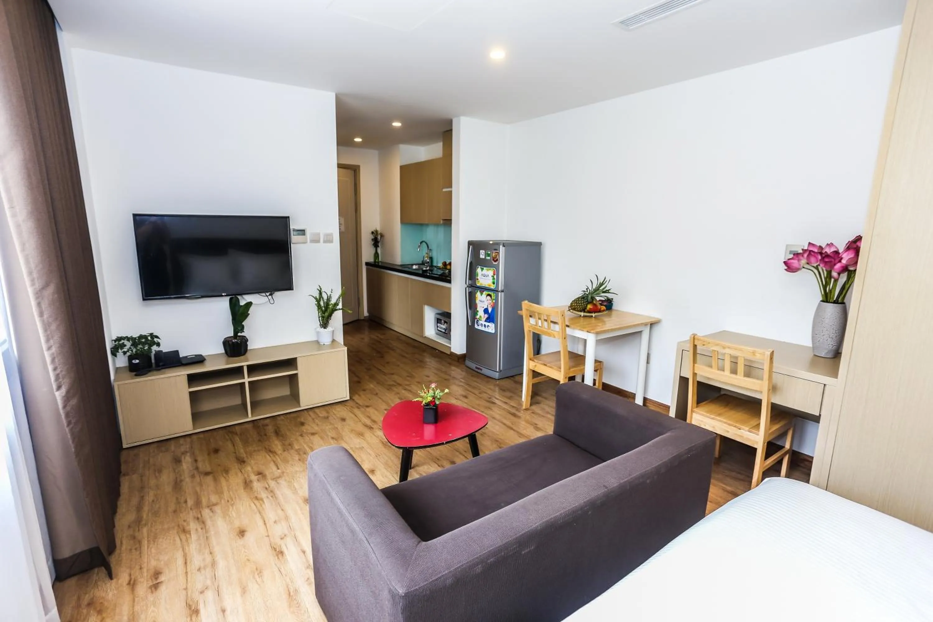 Living room in Ficus Suites