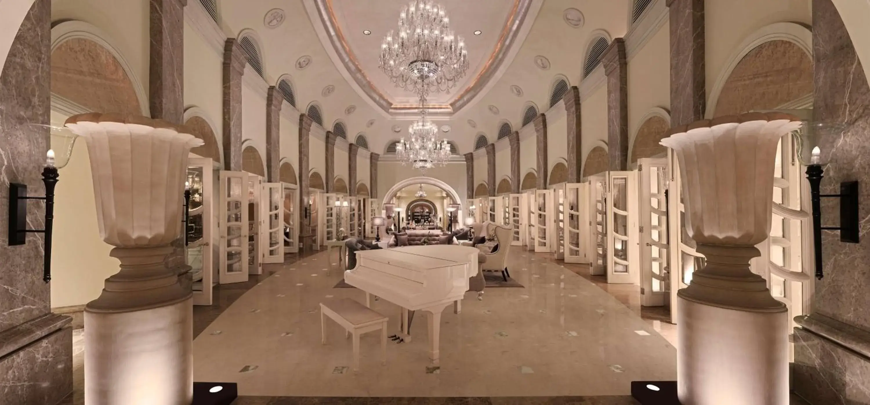 Lobby or reception in Hilton Mumbai International Airport Hotel Lobby or reception in Hilton Mumbai International Airport Hotel