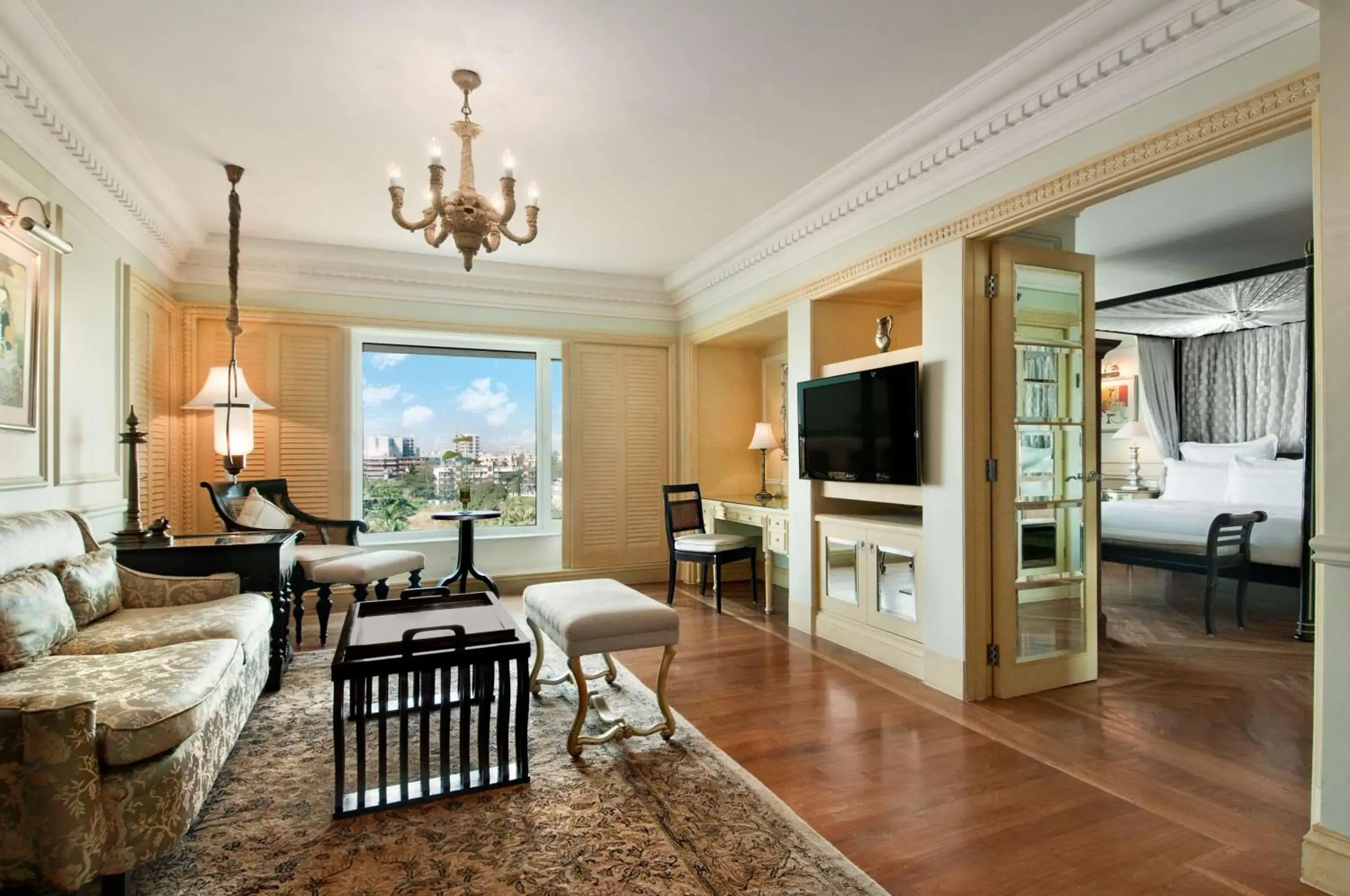 King Majestic Suite with Access to Executive Lounge in Hilton Mumbai International Airport Hotel King Majestic Suite with Access to Executive Lounge in Hilton Mumbai International Airport Hotel