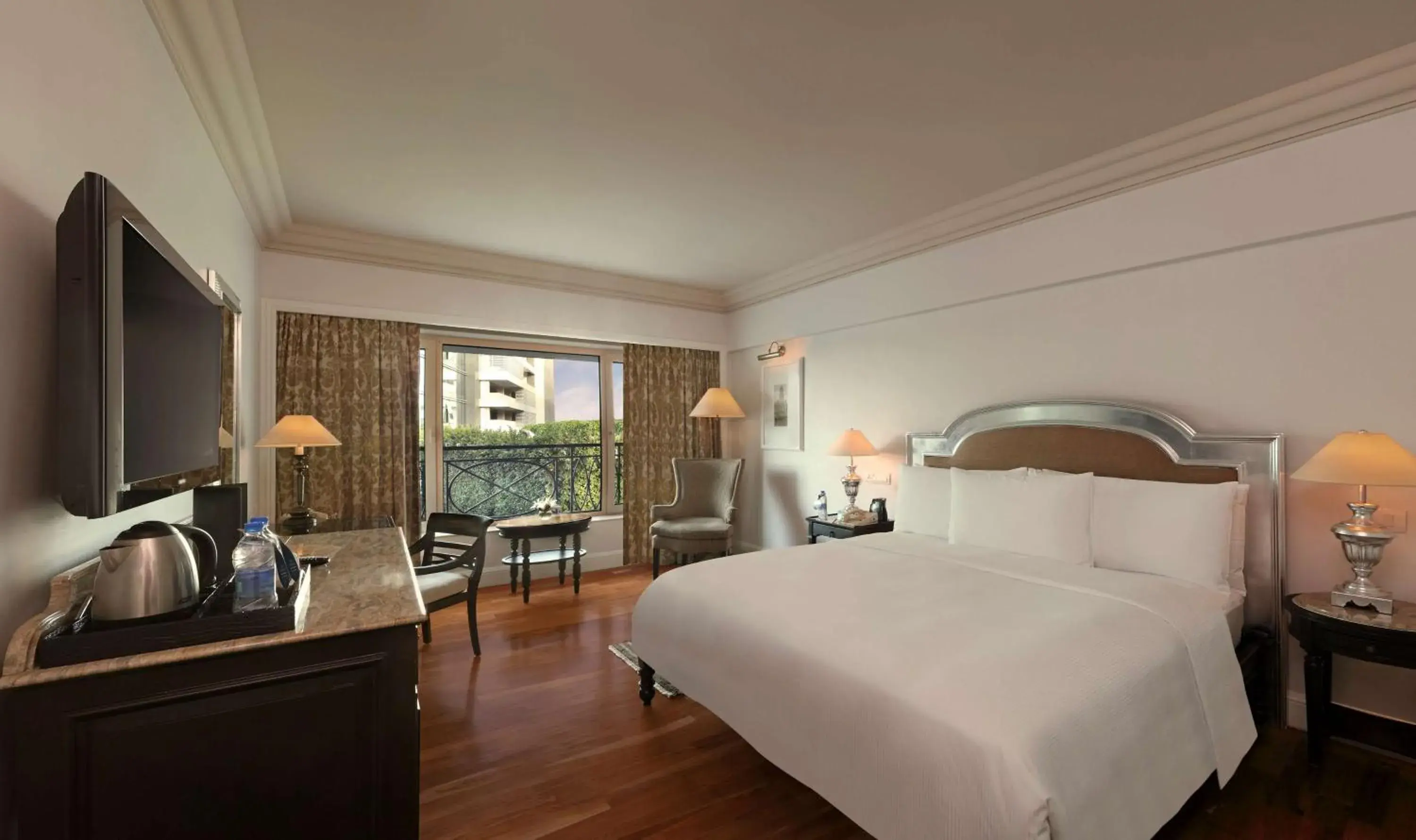 King Guest Room with Pool View with 15% discount on food soft beverage & Spa in Hilton Mumbai International Airport Hotel King Guest Room with Pool View with 15% discount on food soft beverage & Spa in Hilton Mumbai International Airport Hotel