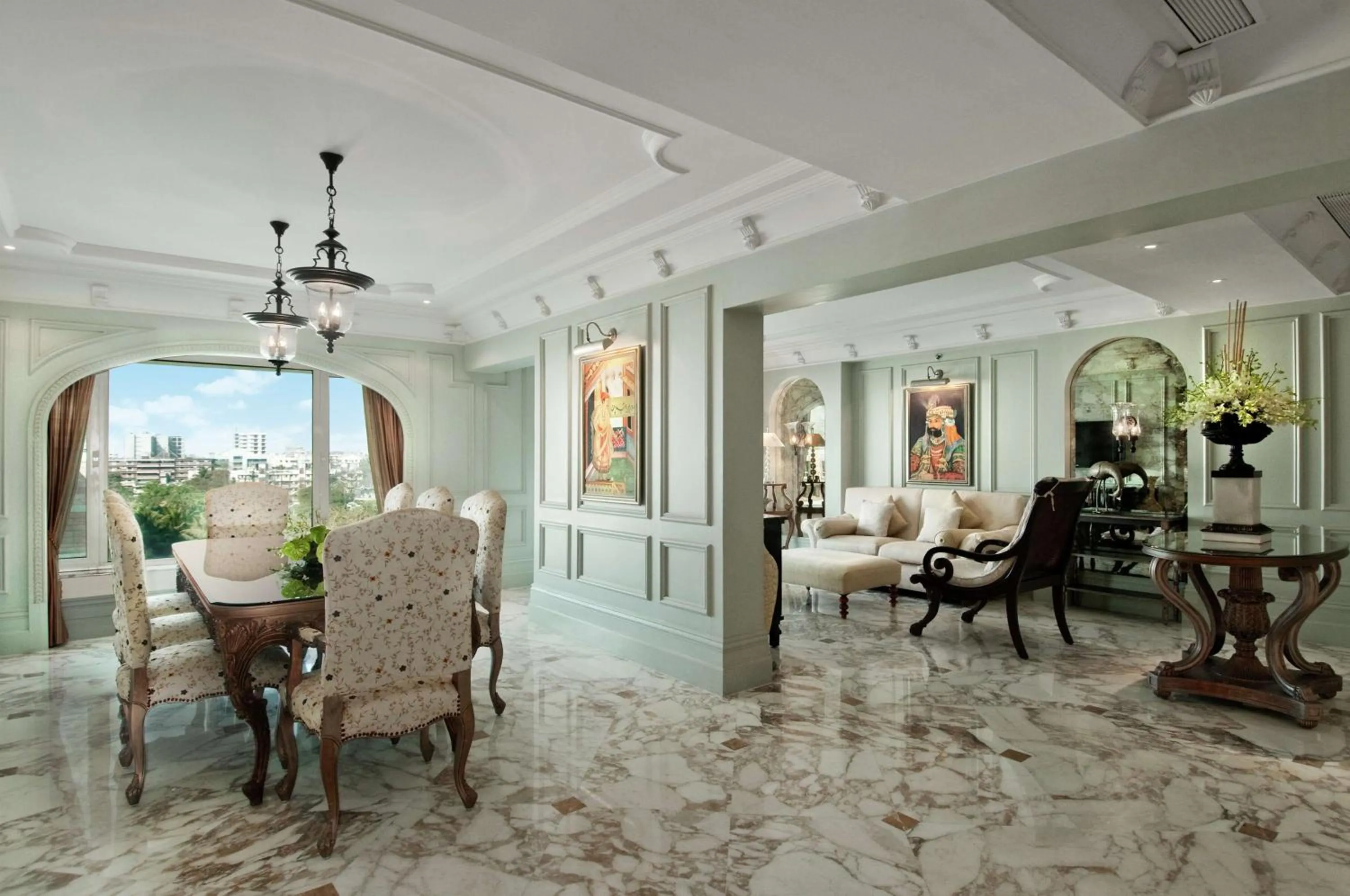 Living room in Hilton Mumbai International Airport Hotel