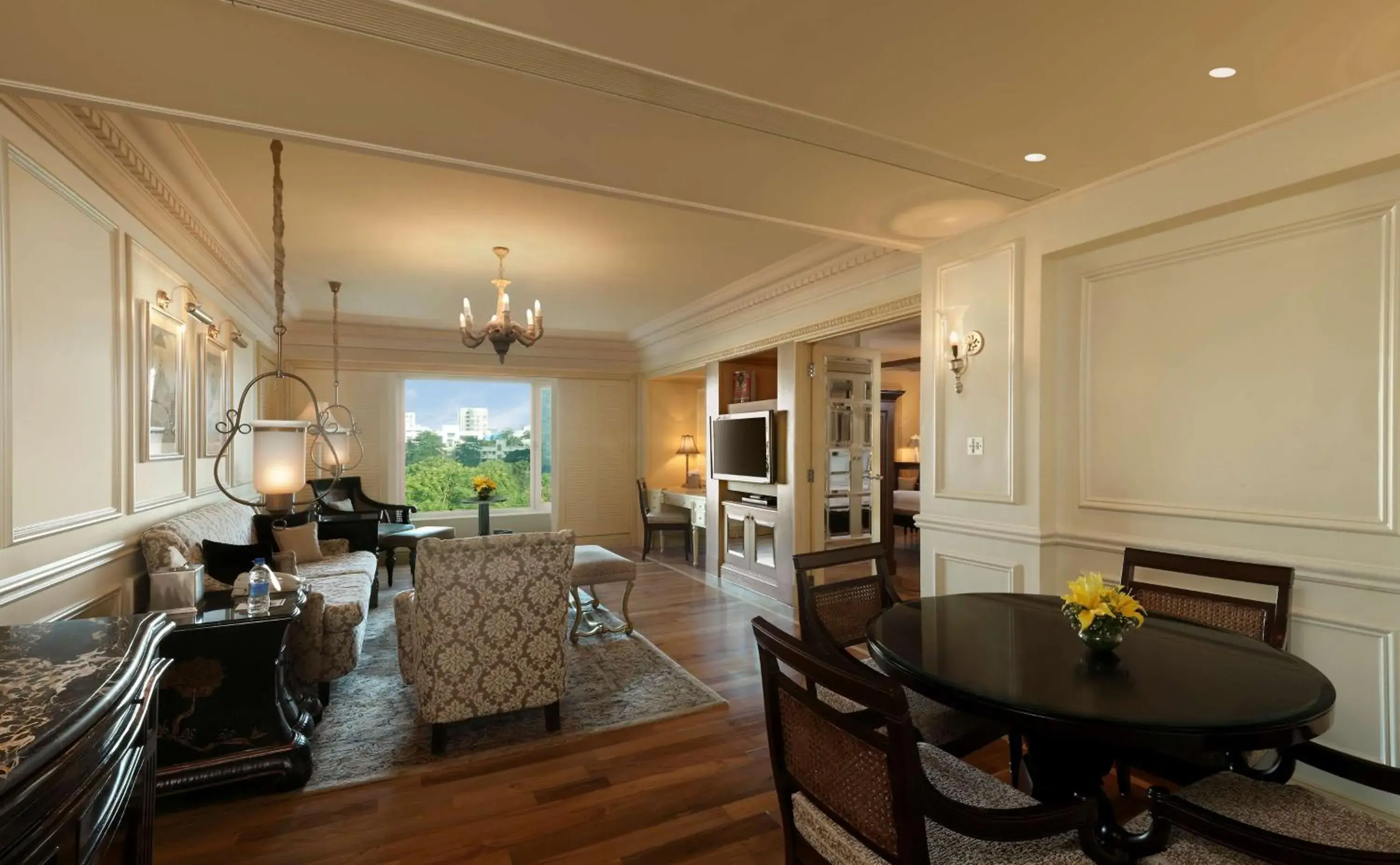 Bedroom in Hilton Mumbai International Airport Hotel Bedroom in Hilton Mumbai International Airport Hotel