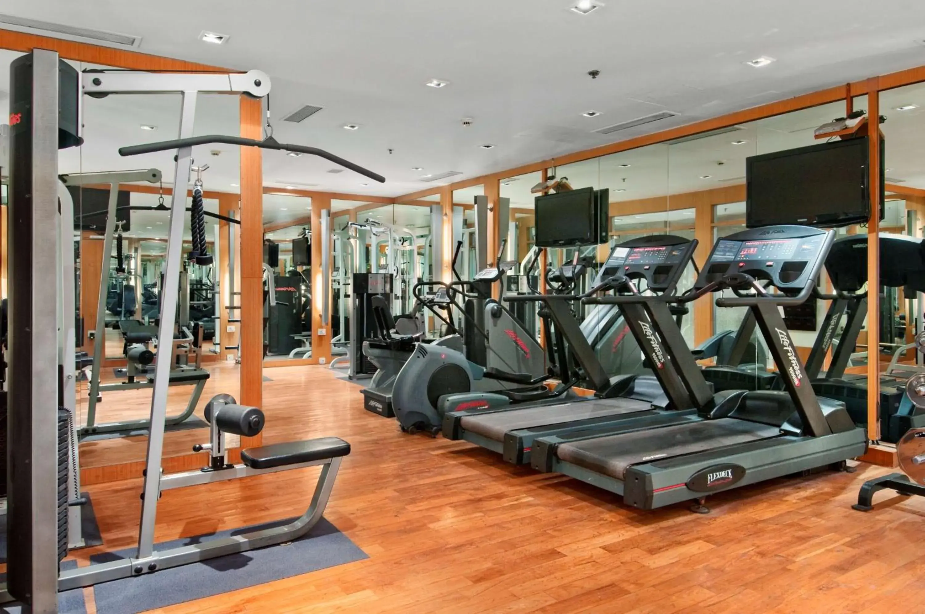 Fitness centre/facilities in Hilton Mumbai International Airport Hotel Fitness centre/facilities in Hilton Mumbai International Airport Hotel
