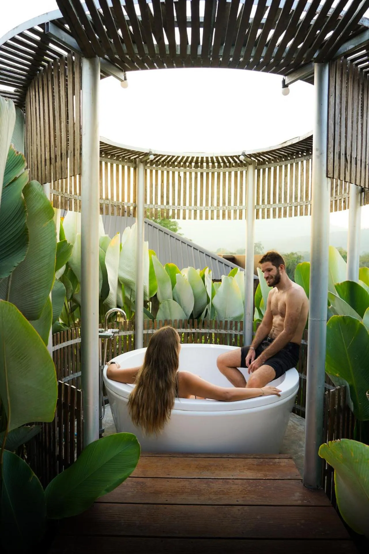 Garden view in The CAMPIAN