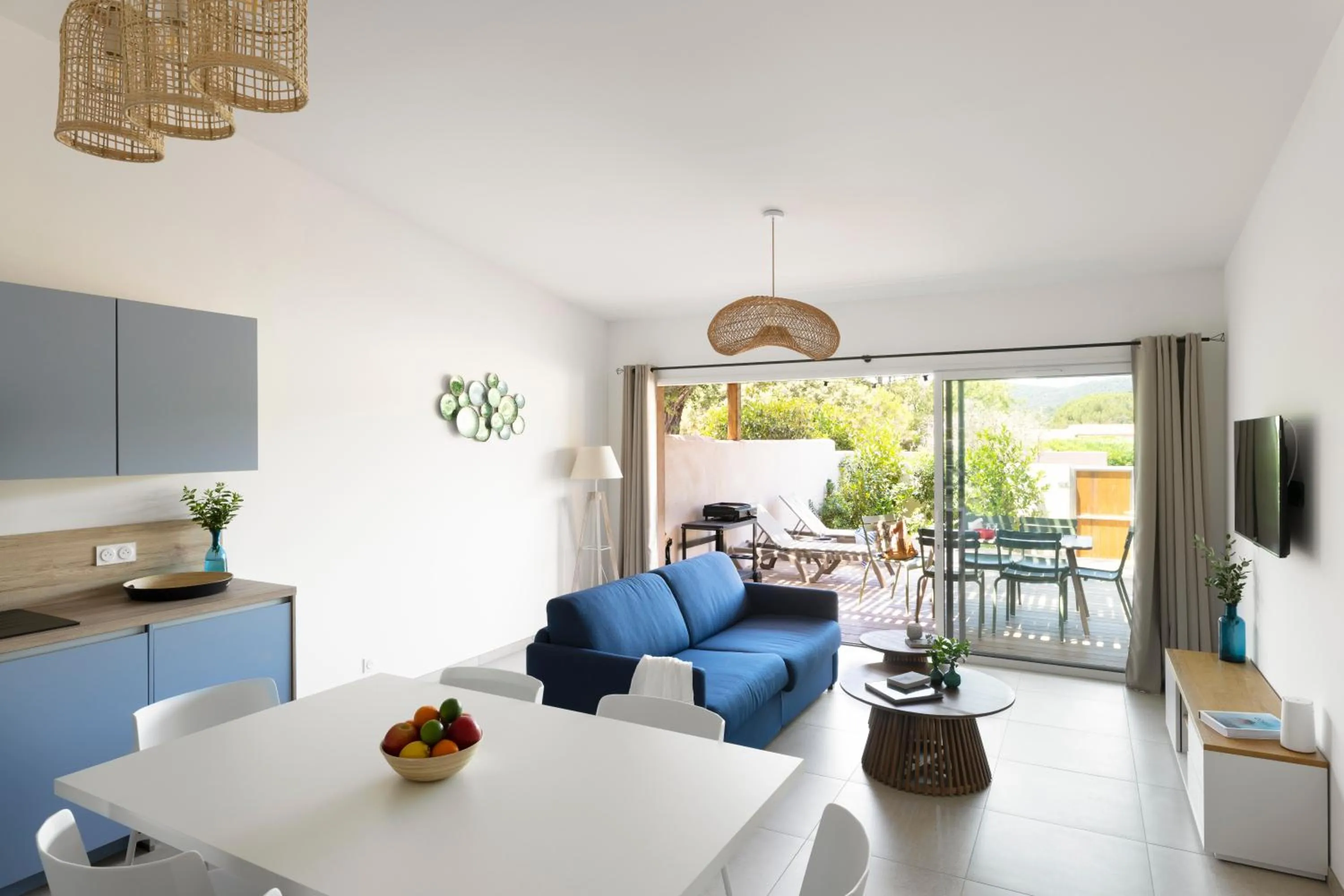 Living room in Résidence Marina Di Santa Giulia