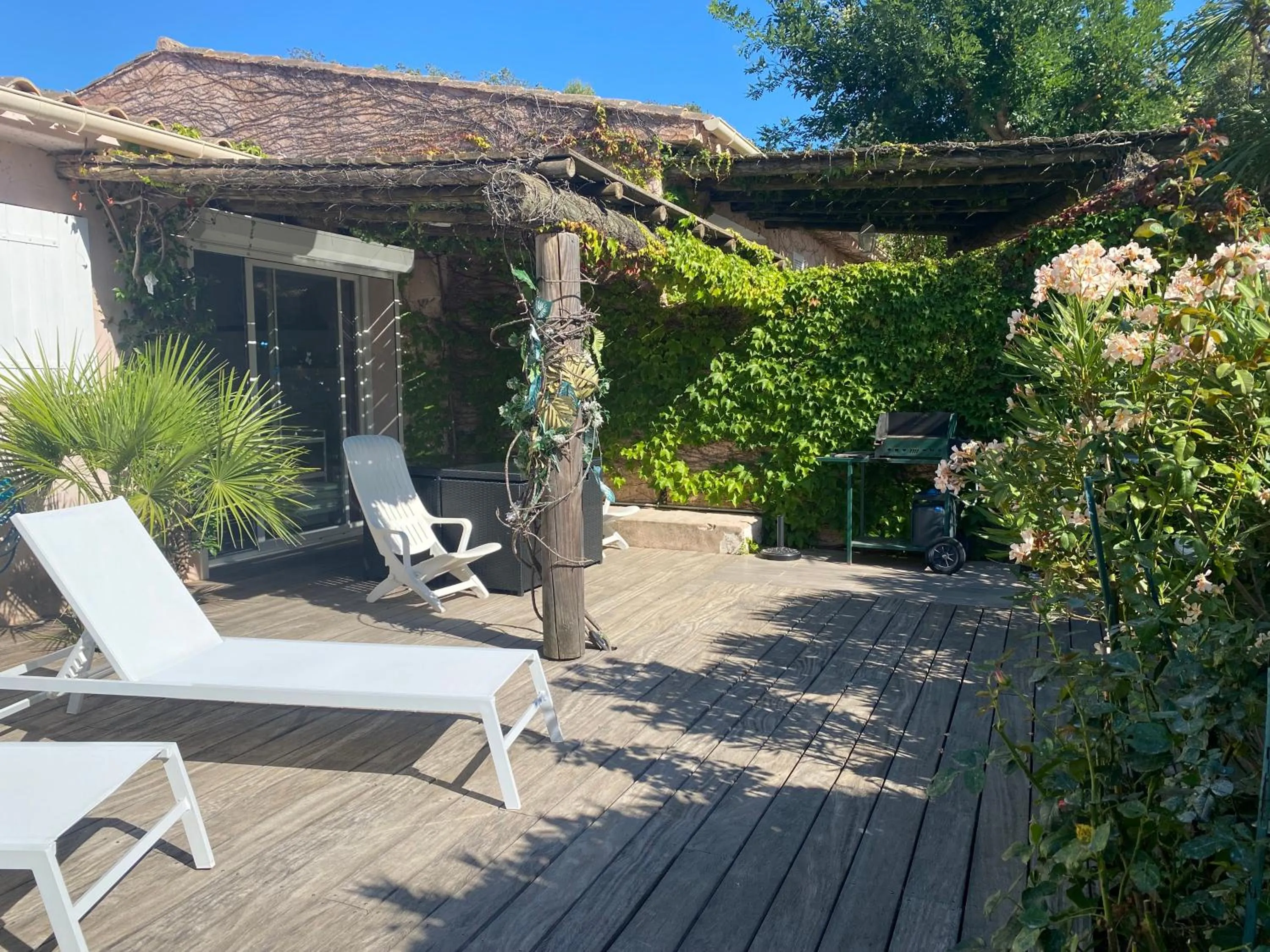 Patio in Résidence Marina Di Santa Giulia