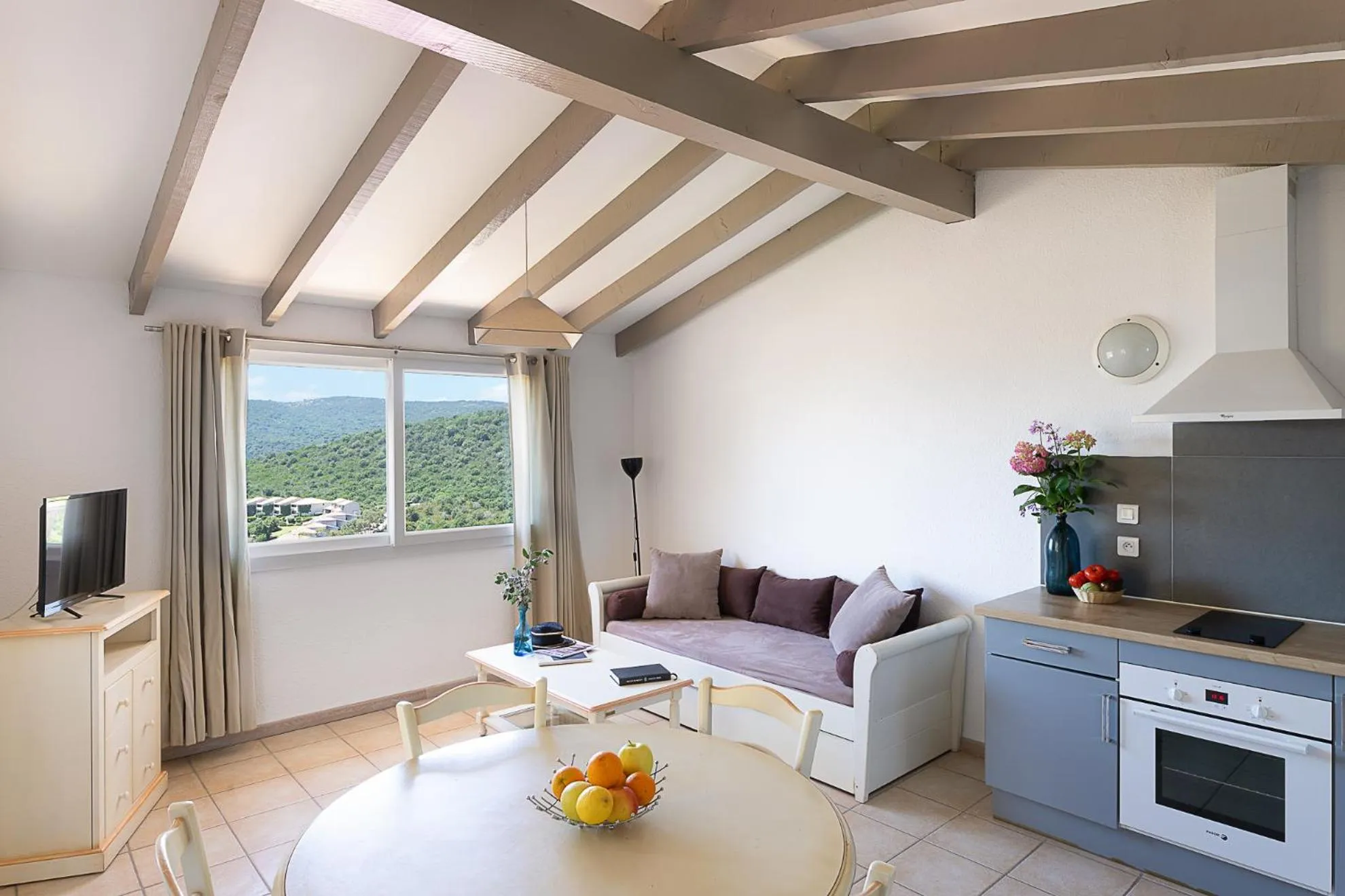 Living room in Résidence Marina Di Santa Giulia