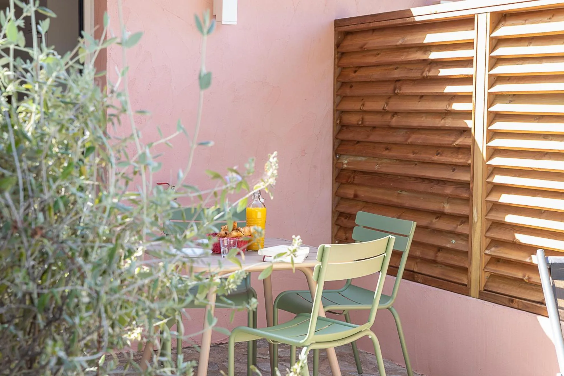 Patio in Résidence Marina Di Santa Giulia