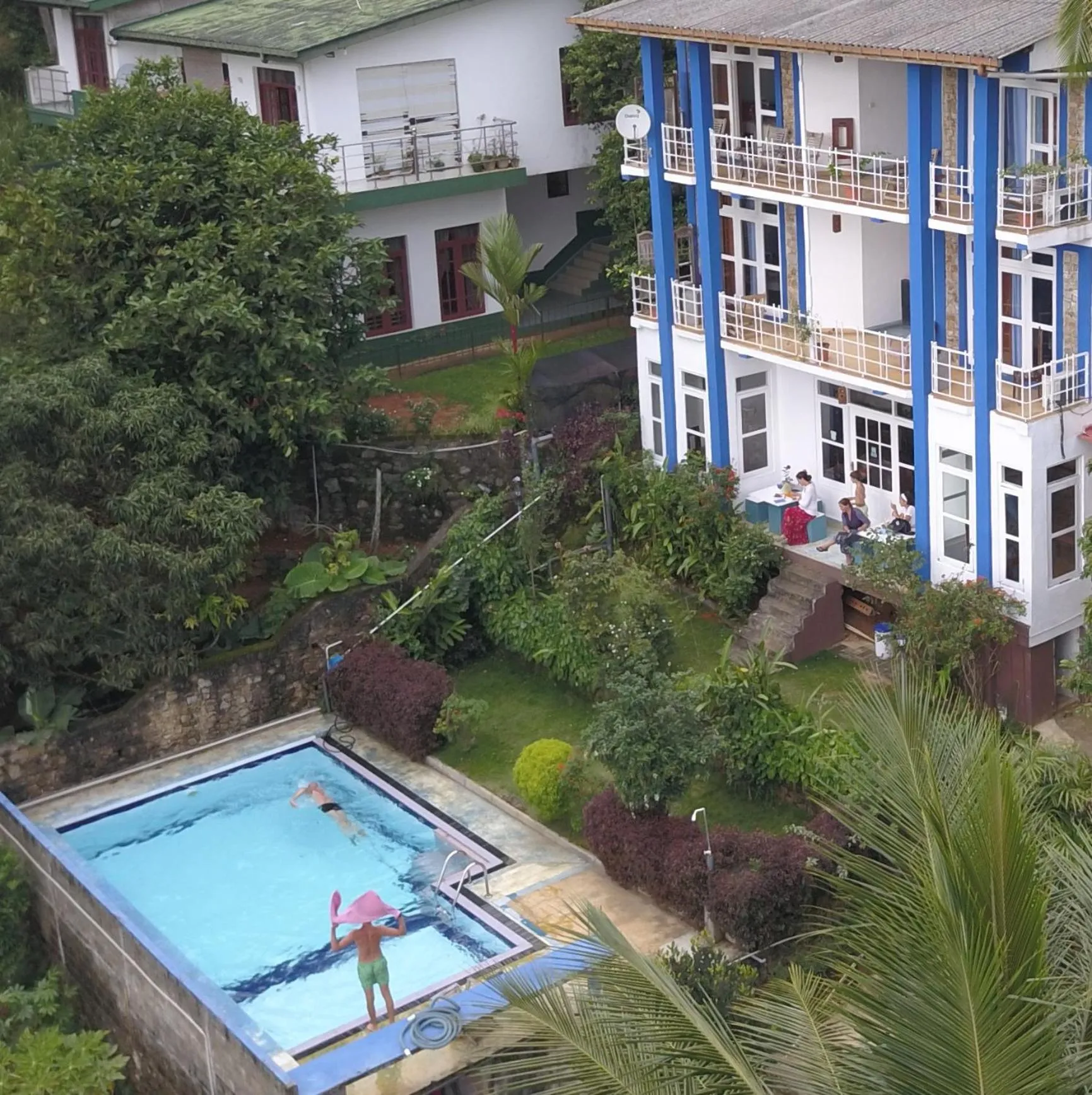 Swimming pool in The Change Hotel