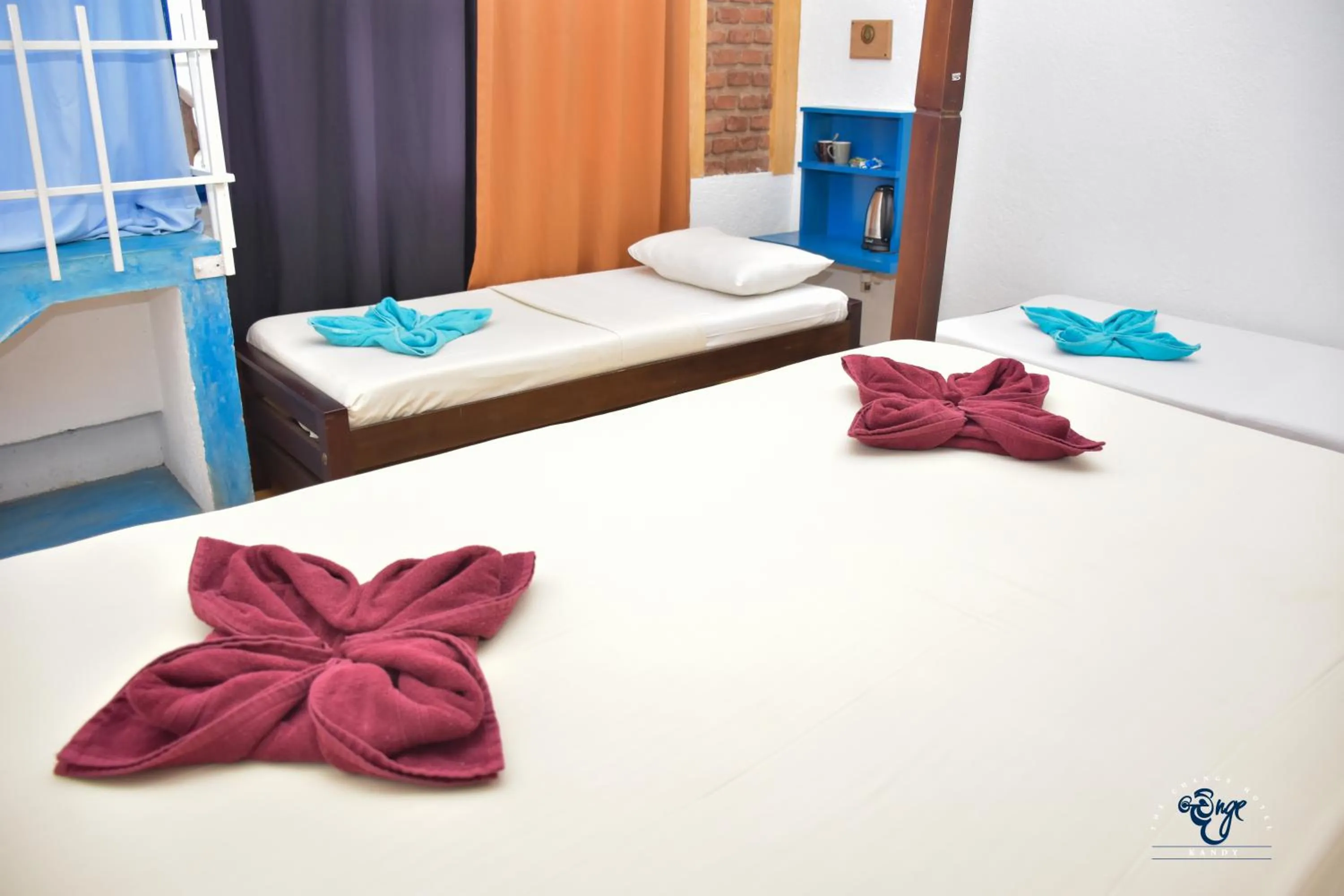 Bed in The Change Hotel