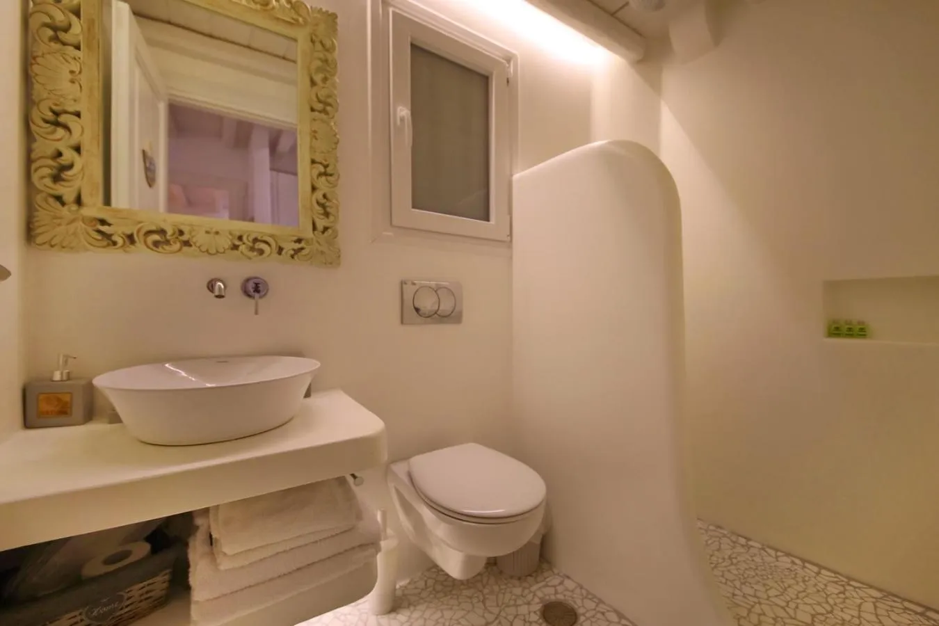 Bathroom in Evlalia Studios & Villas
