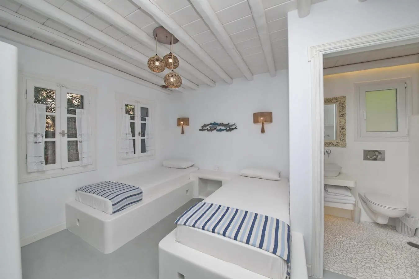 Bedroom in Evlalia Studios & Villas