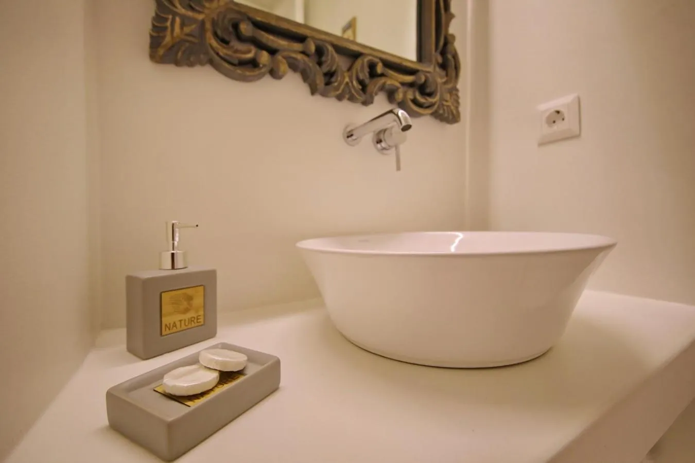 Bathroom in Evlalia Studios & Villas