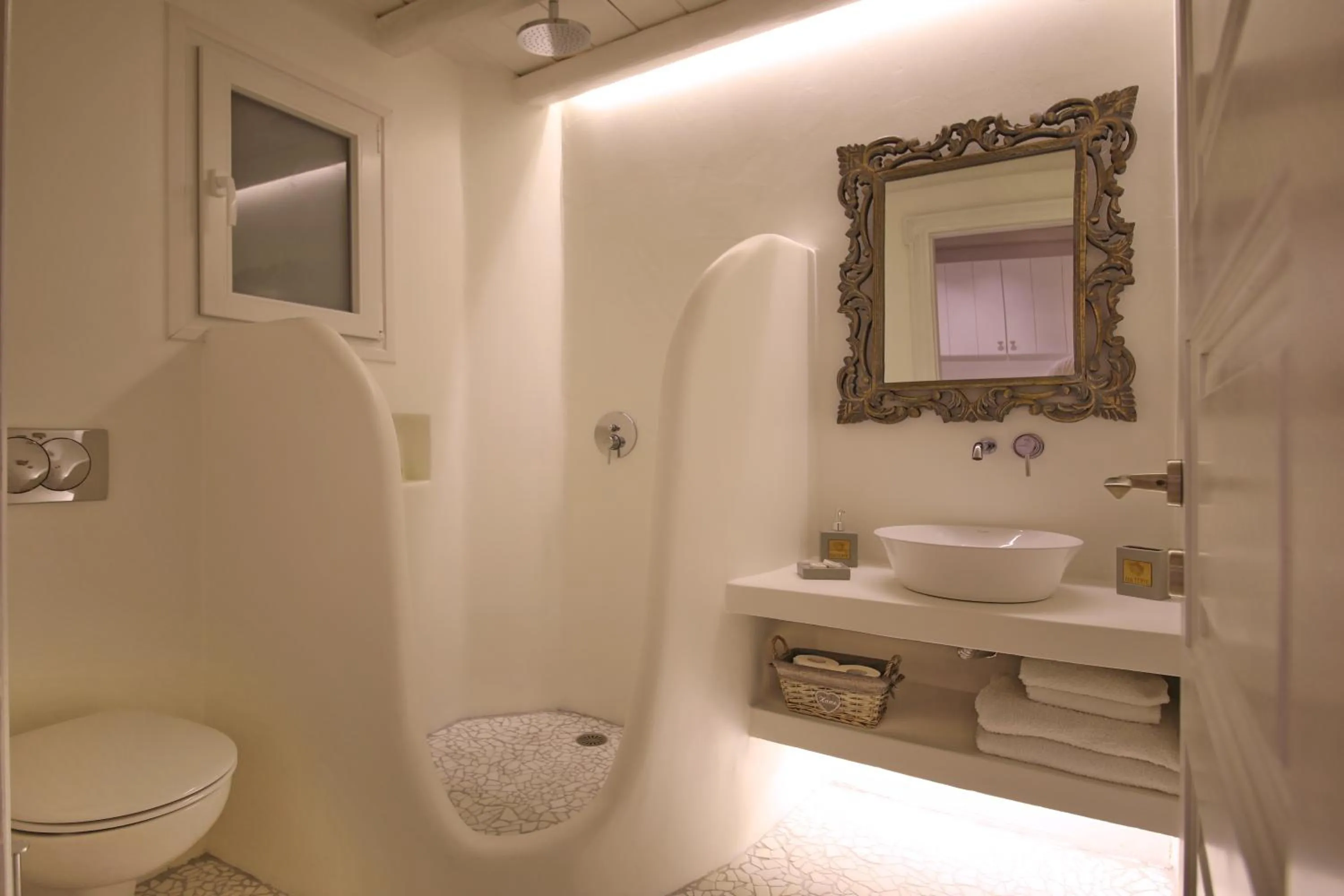 Bathroom in Evlalia Studios & Villas