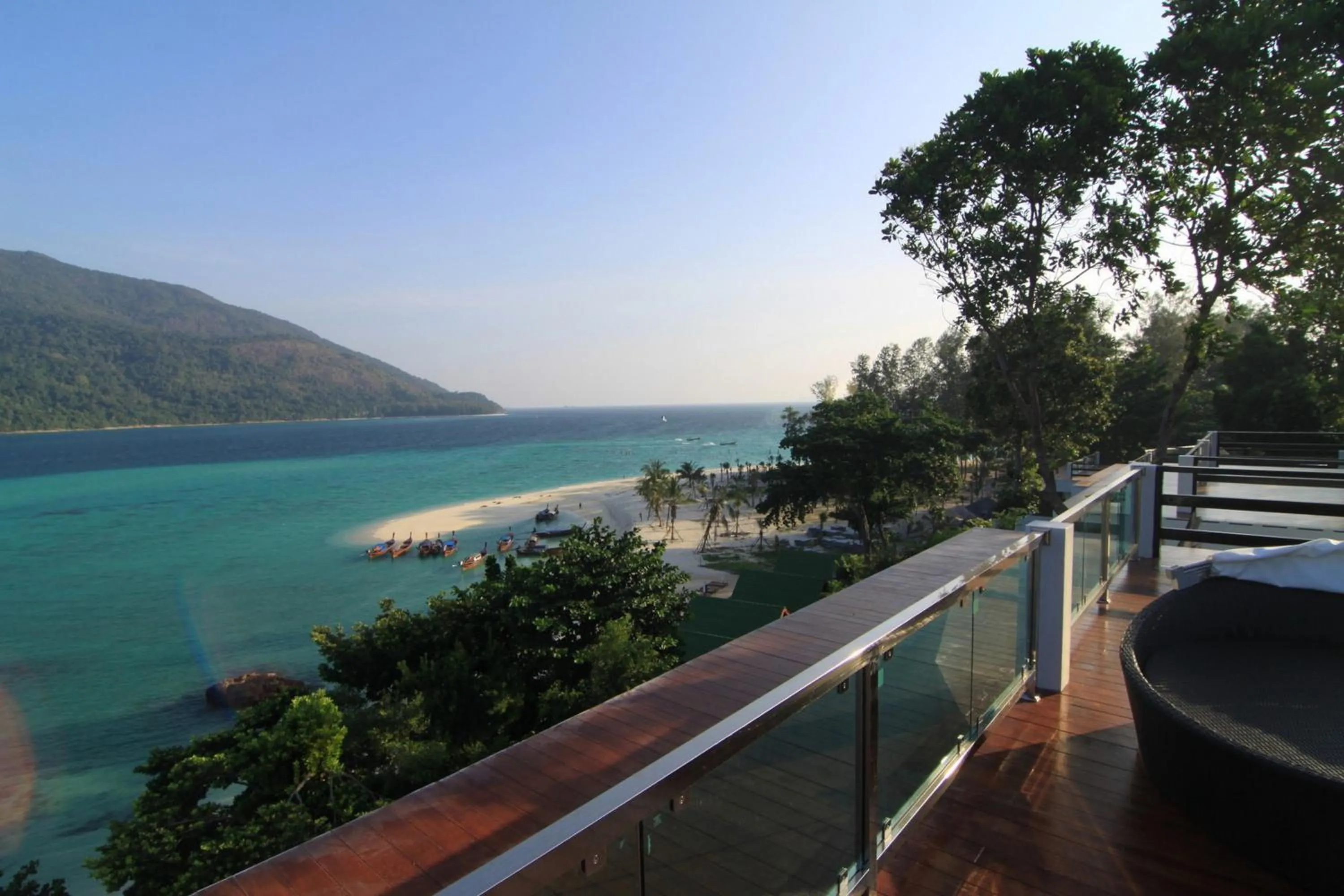 Bird's eye view in Mountain Resort Koh Lipe