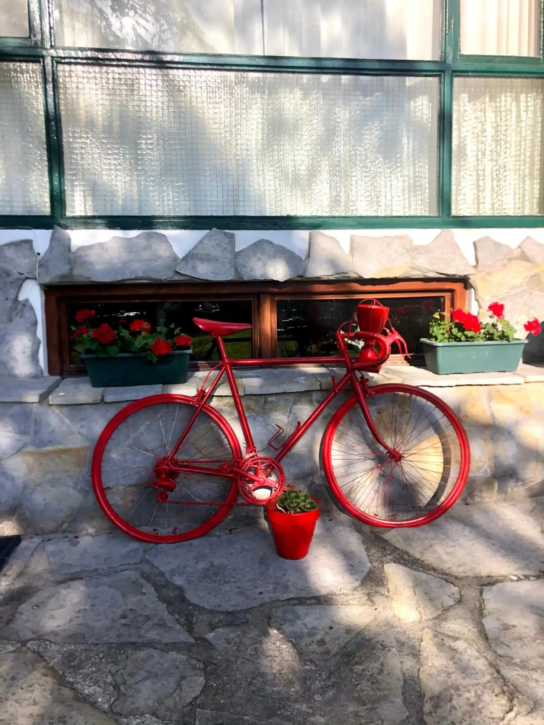 Garden view in El Ancla Garden view in El Ancla