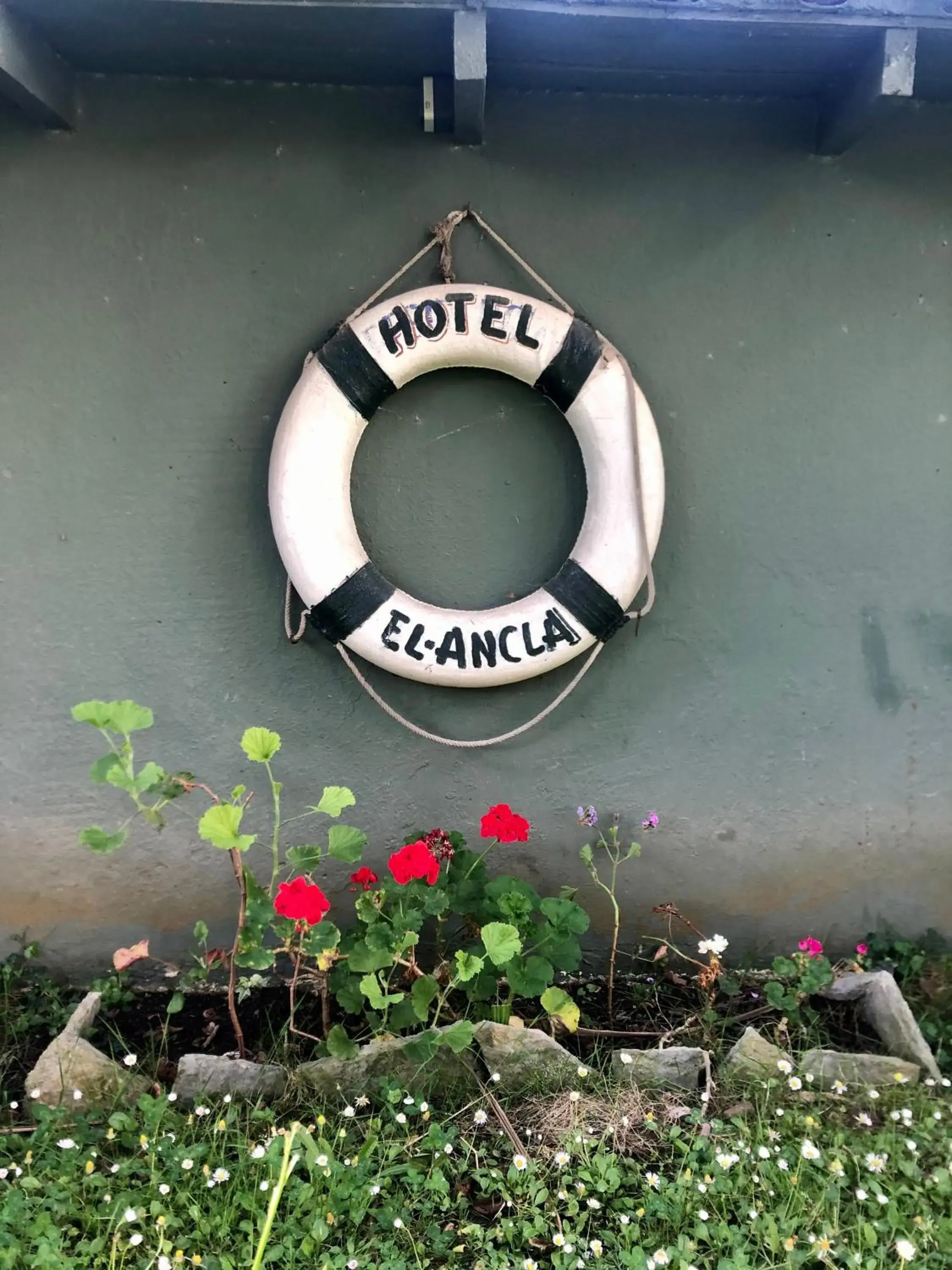 Garden view in El Ancla Garden view in El Ancla