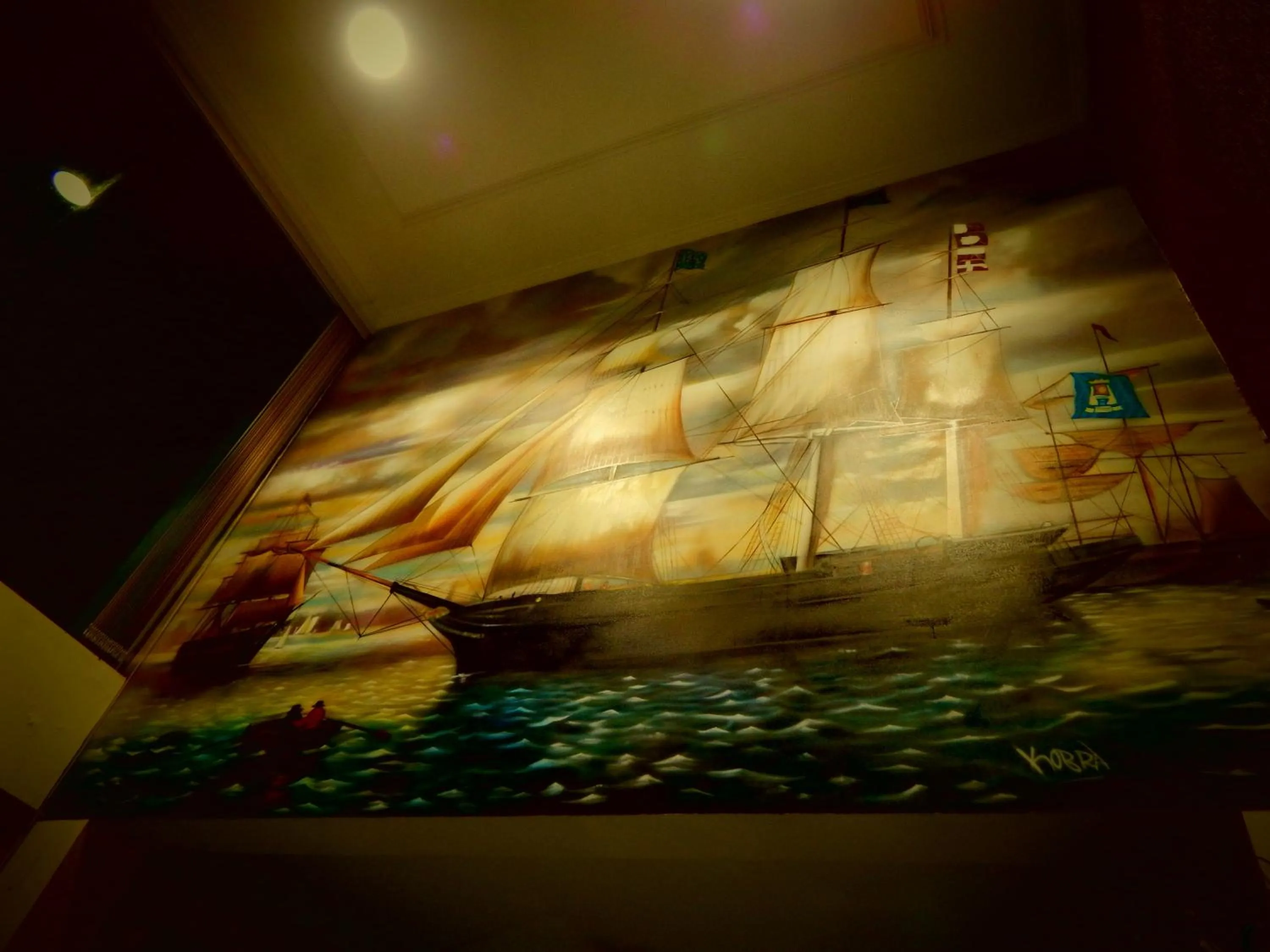 Decorative detail in Hotel Palmar