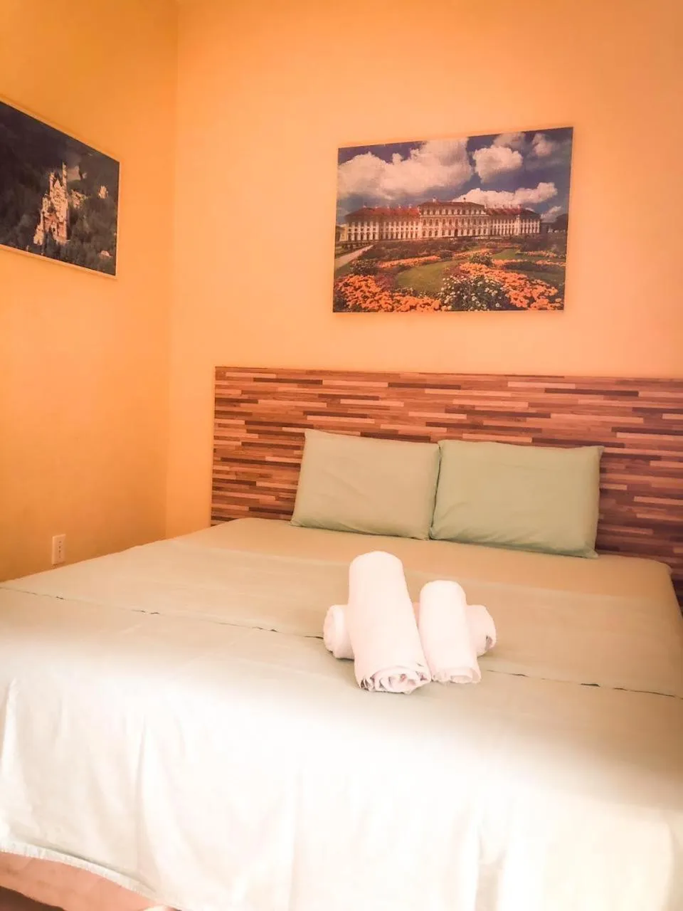 Bed in Pousada Solarium UNIDADE 1 ECONOMICA-BÁSICA