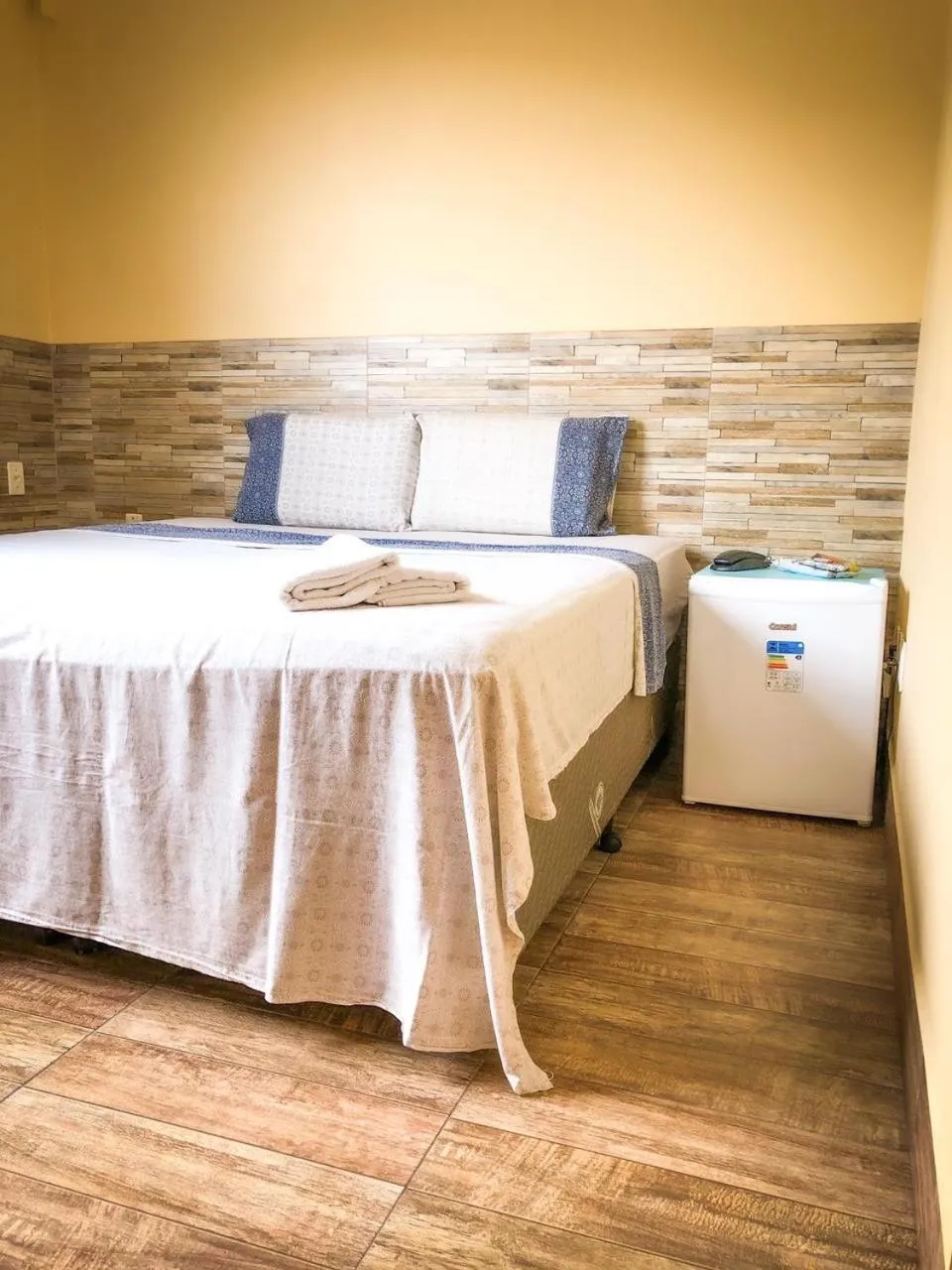 Bed in Pousada Solarium UNIDADE 1 ECONOMICA-BÁSICA