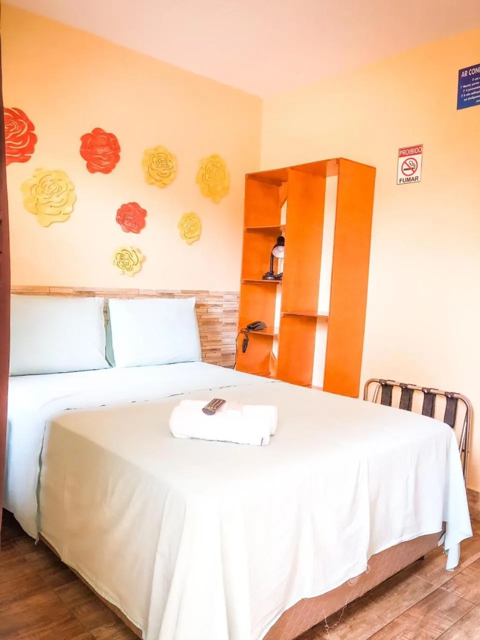 Bed in Pousada Solarium UNIDADE 1 ECONOMICA-BÁSICA