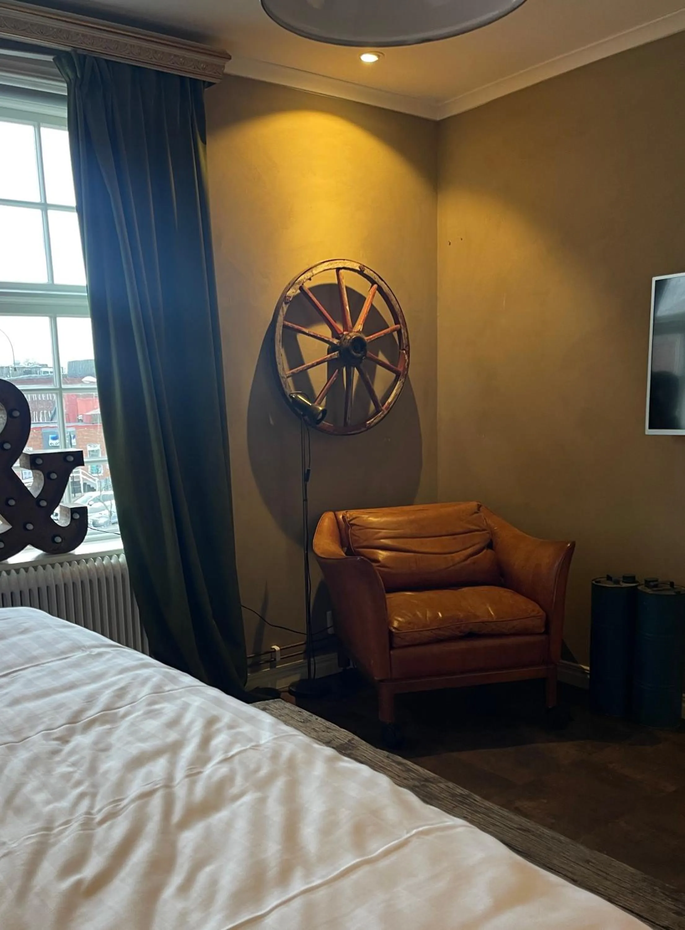 Photo of the whole room, Bed in Hotell Vaxblekaregården