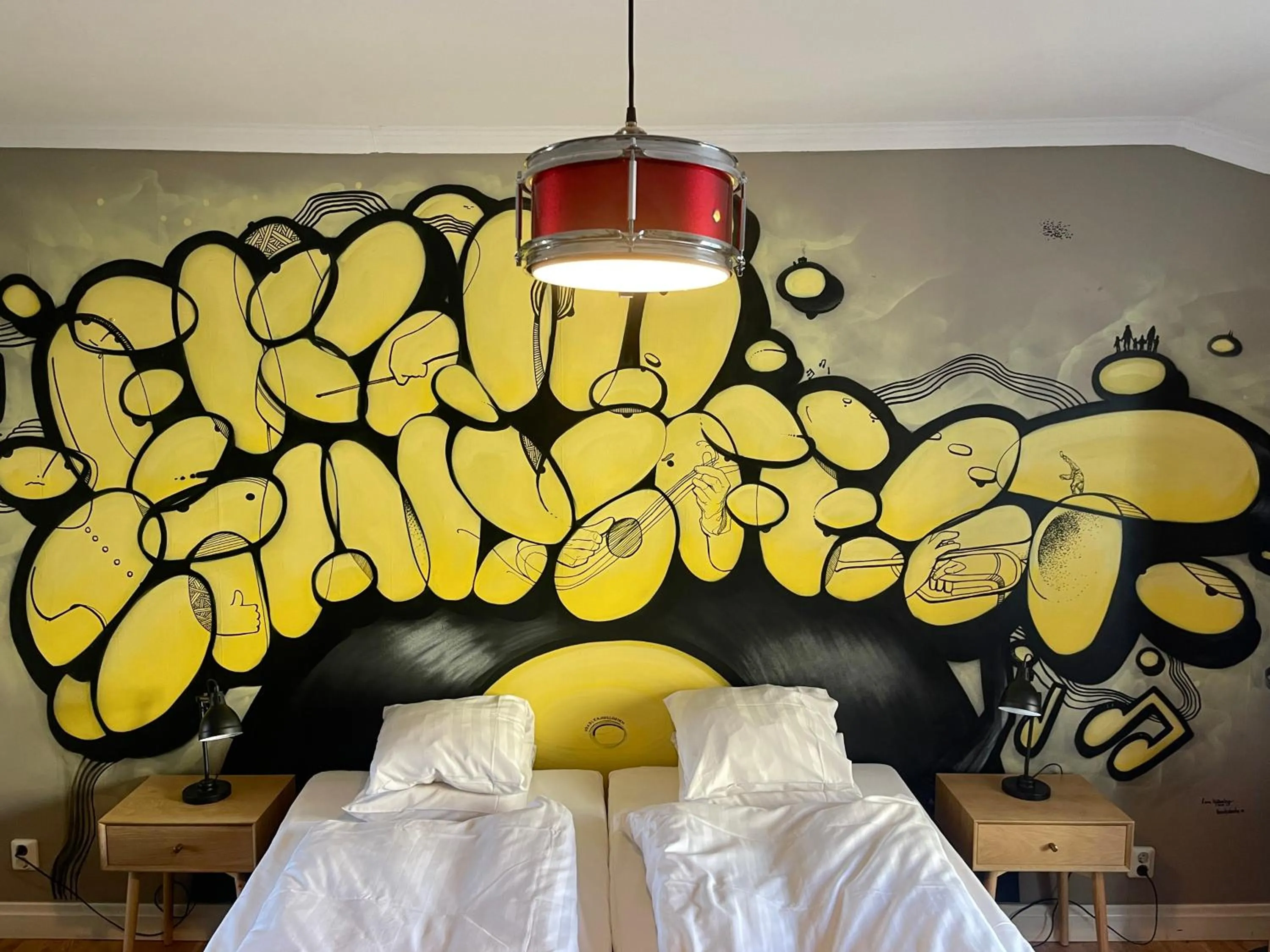 Photo of the whole room, Bed in Hotell Vaxblekaregården