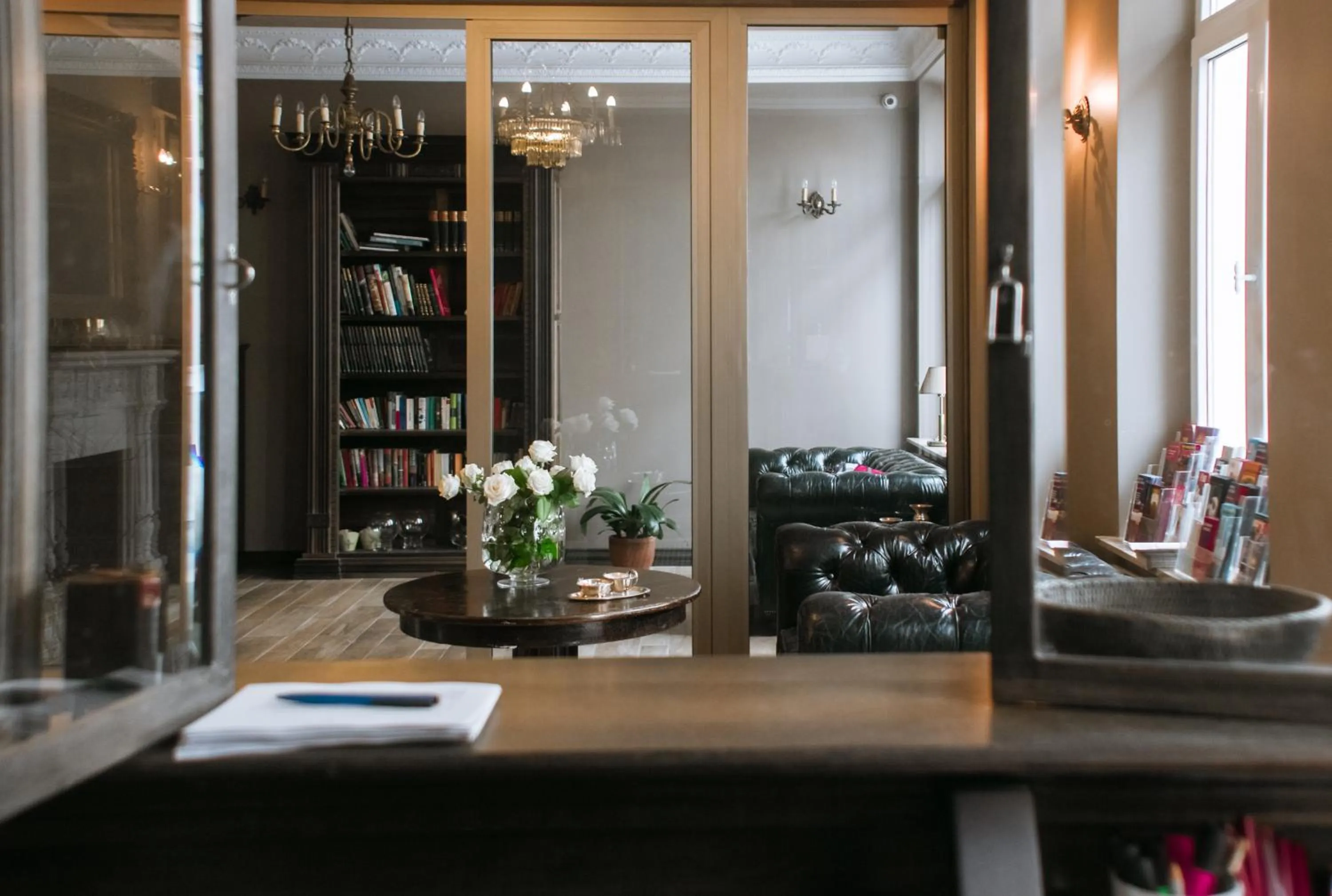 Lobby or reception in Merite Hotels Hamburg Altona GmbH