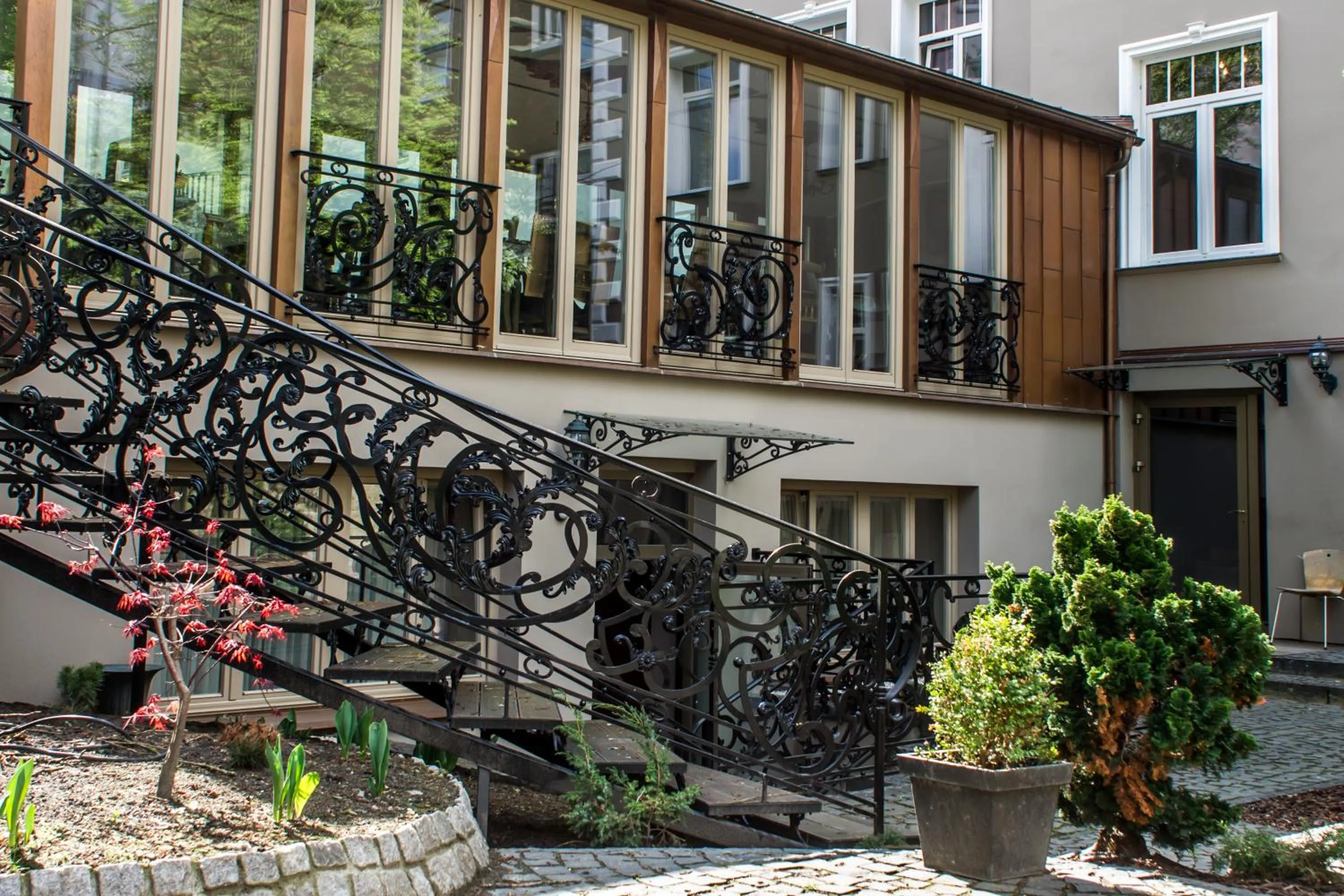 Property building in Merite Hotels Hamburg Altona GmbH