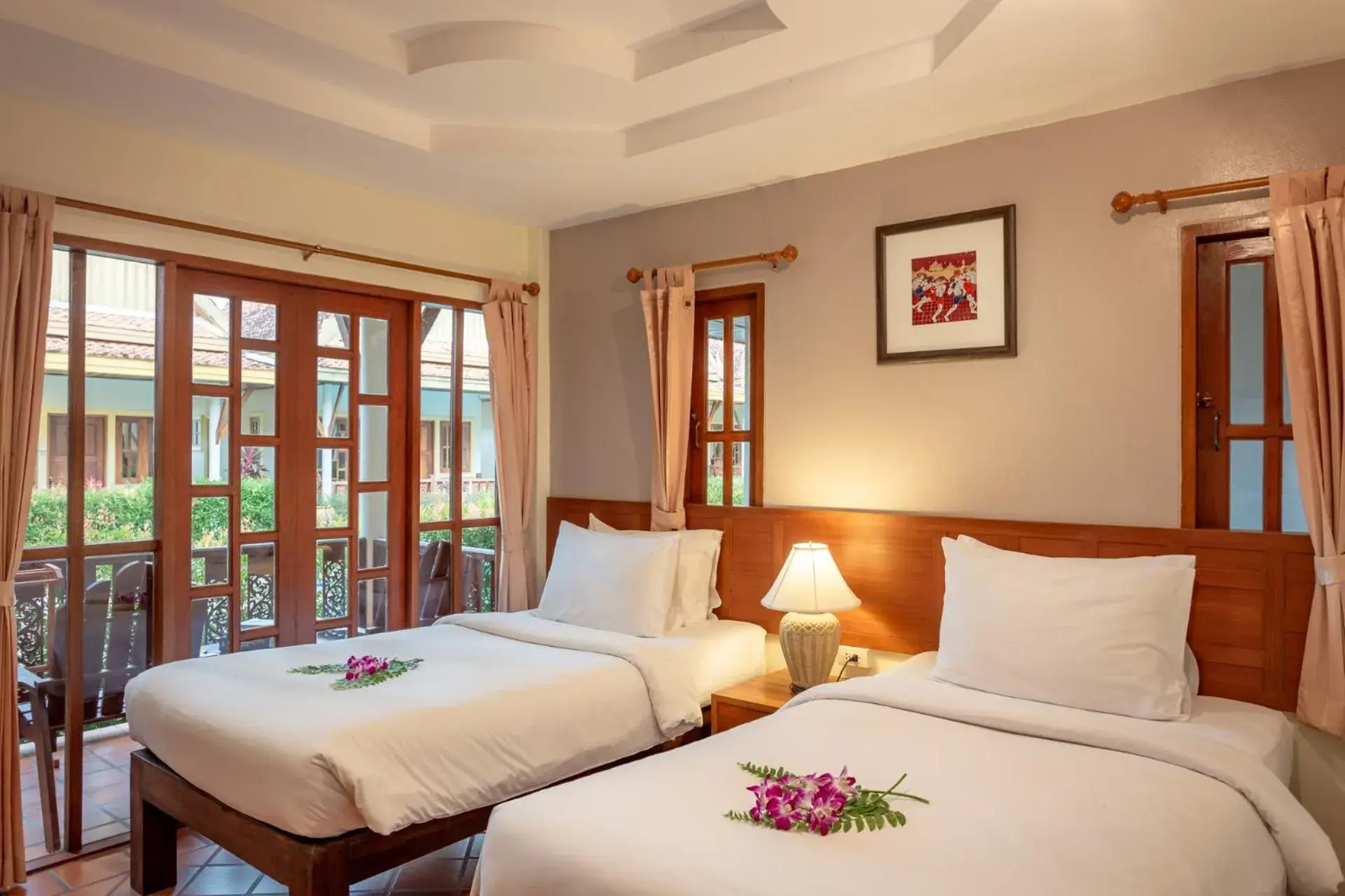 Bed in Bangtao Village Resort - SHA Bed in Bangtao Village Resort - SHA