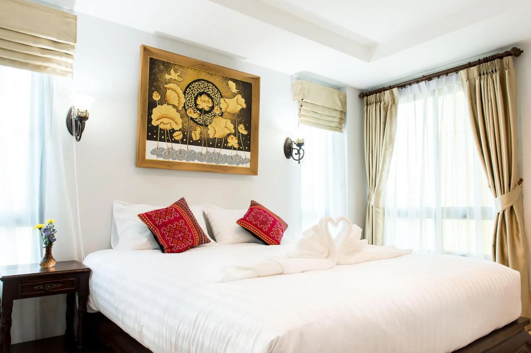 Bed in Villa Thai Orchid (adult only)