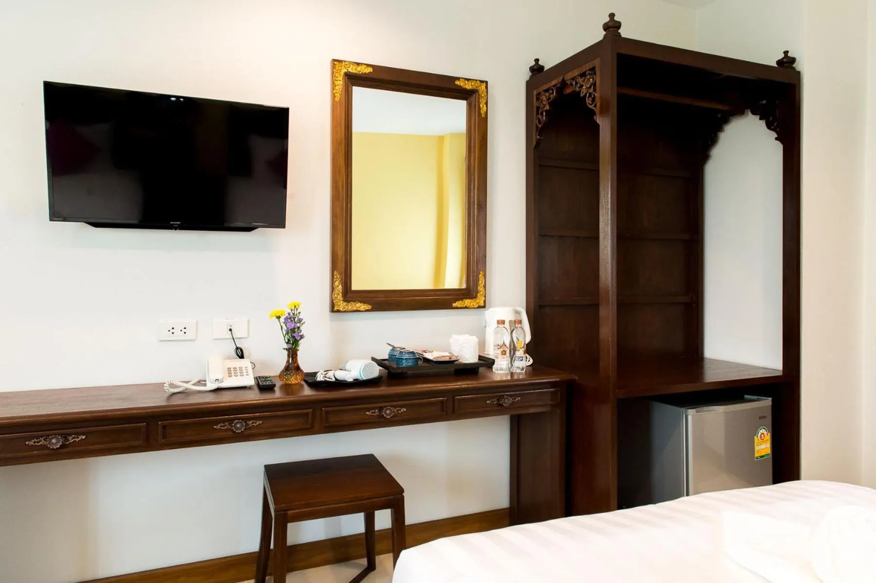 Decorative detail, Bed in Villa Thai Orchid (adult only)