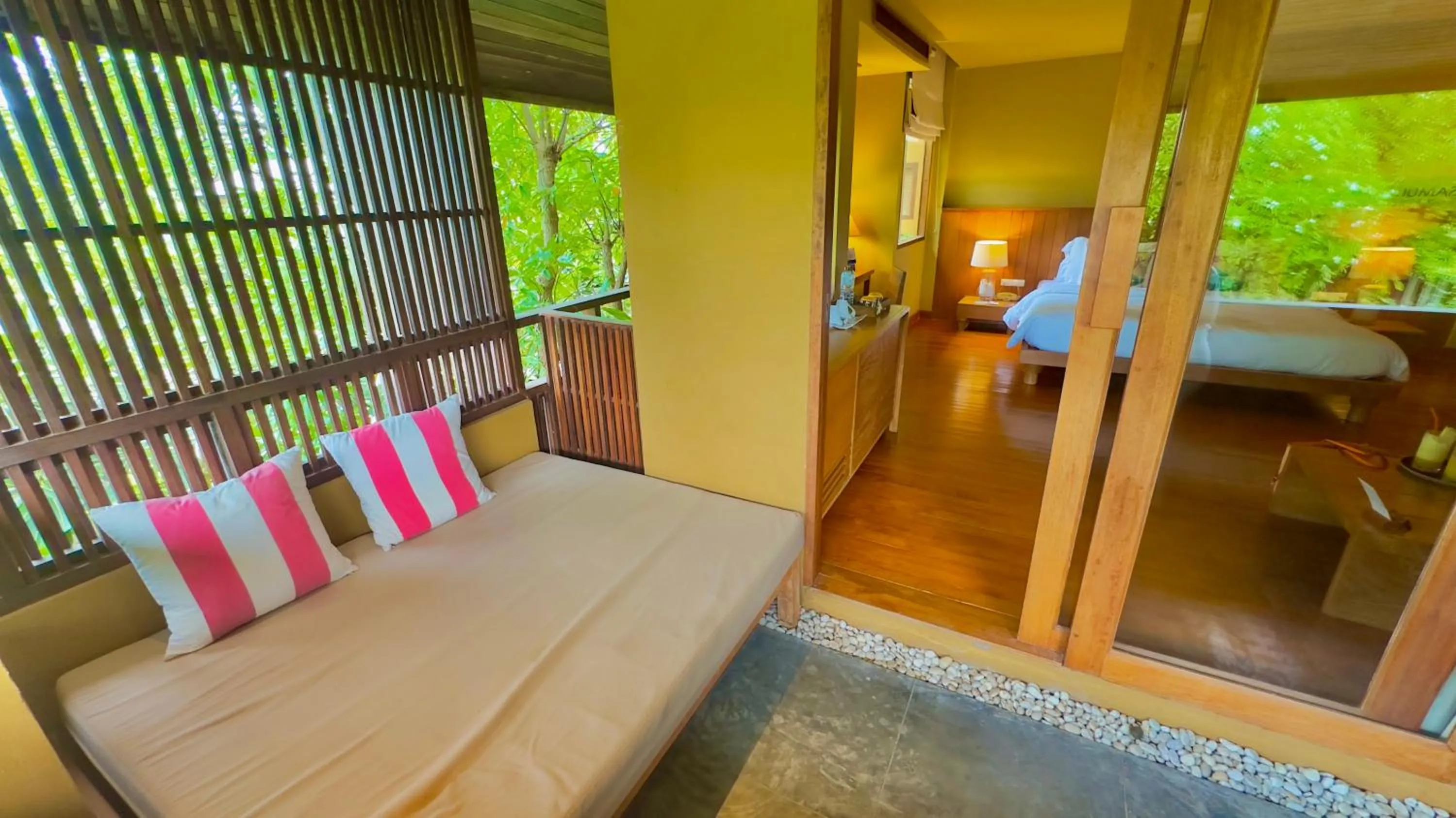 Balcony/Terrace in Deva Beach Resort Samui