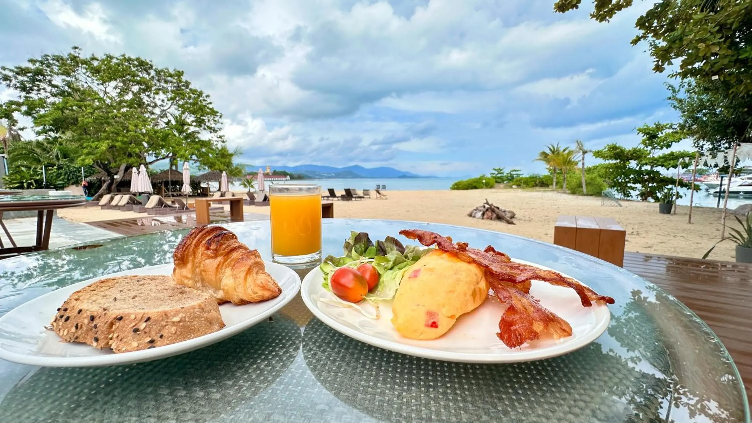 Food close-up in Deva Beach Resort Samui Food close-up in Deva Beach Resort Samui