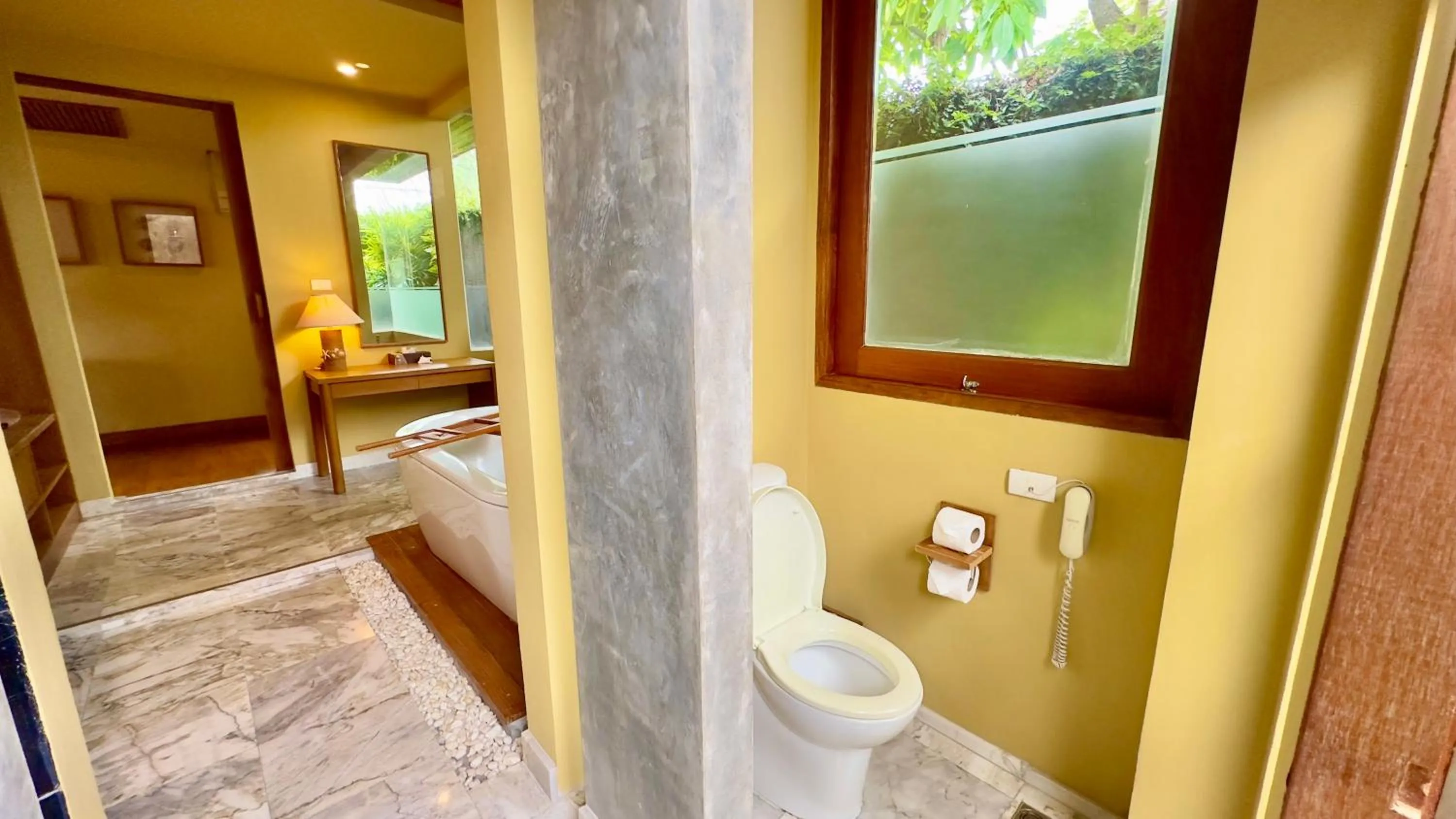 Toilet in Deva Beach Resort Samui