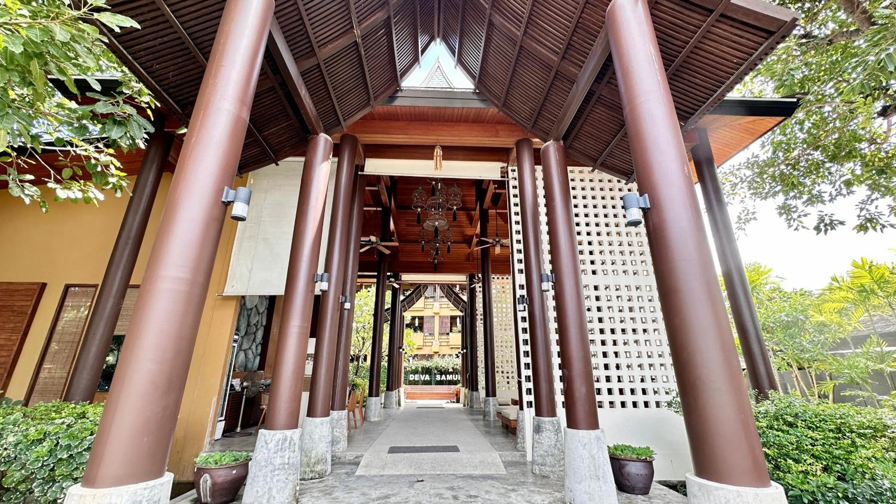 Lobby or reception in Deva Beach Resort Samui