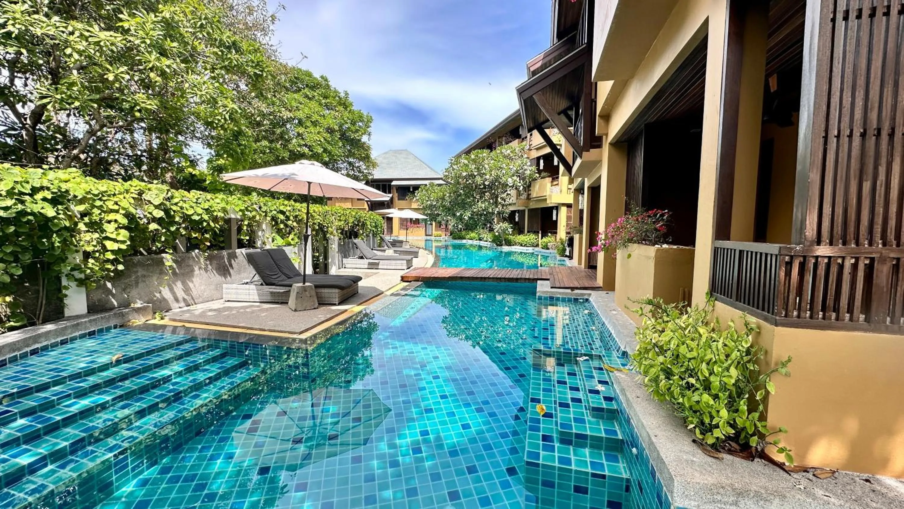 Property building in Deva Beach Resort Samui