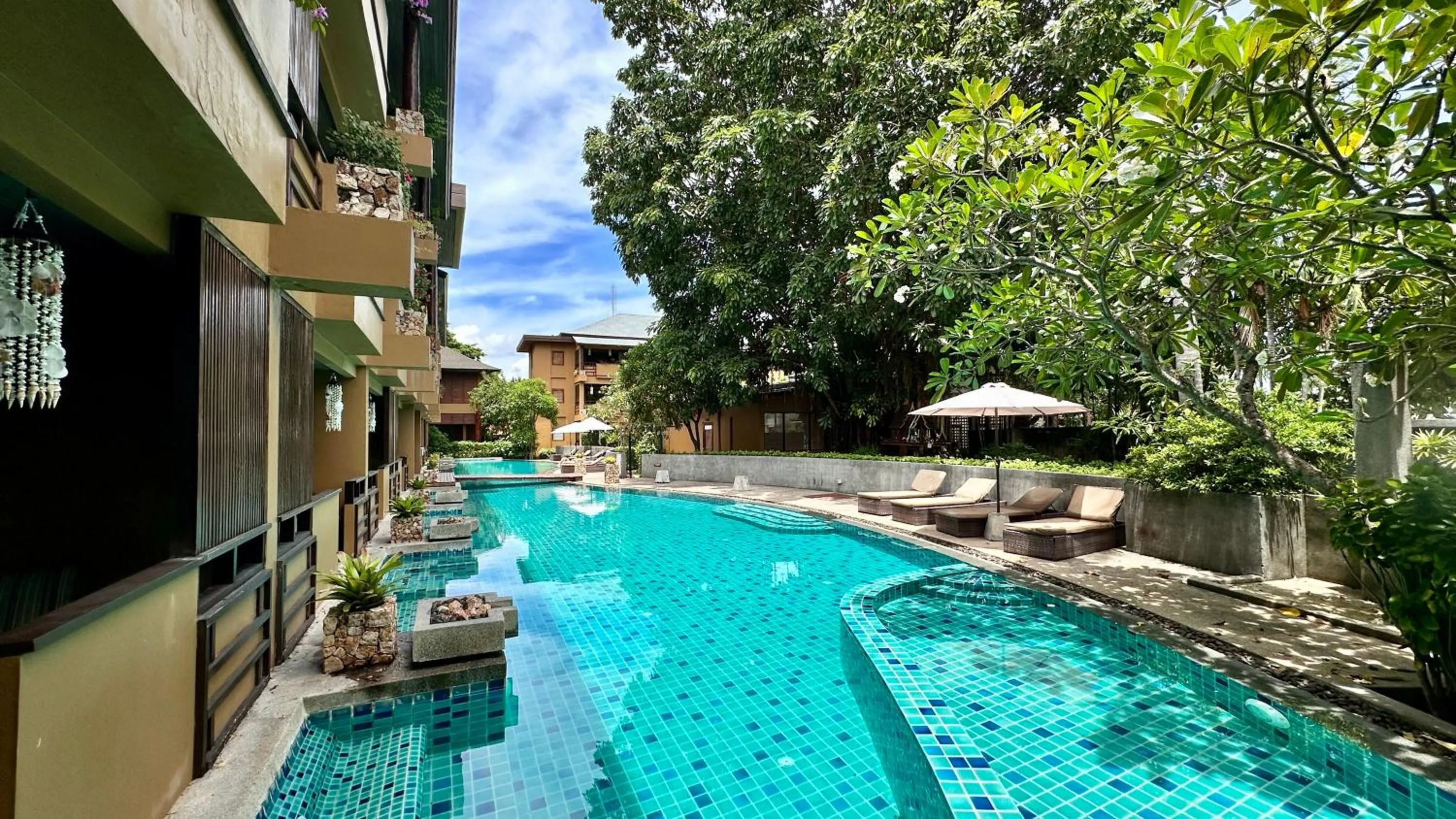 Property building in Deva Beach Resort Samui